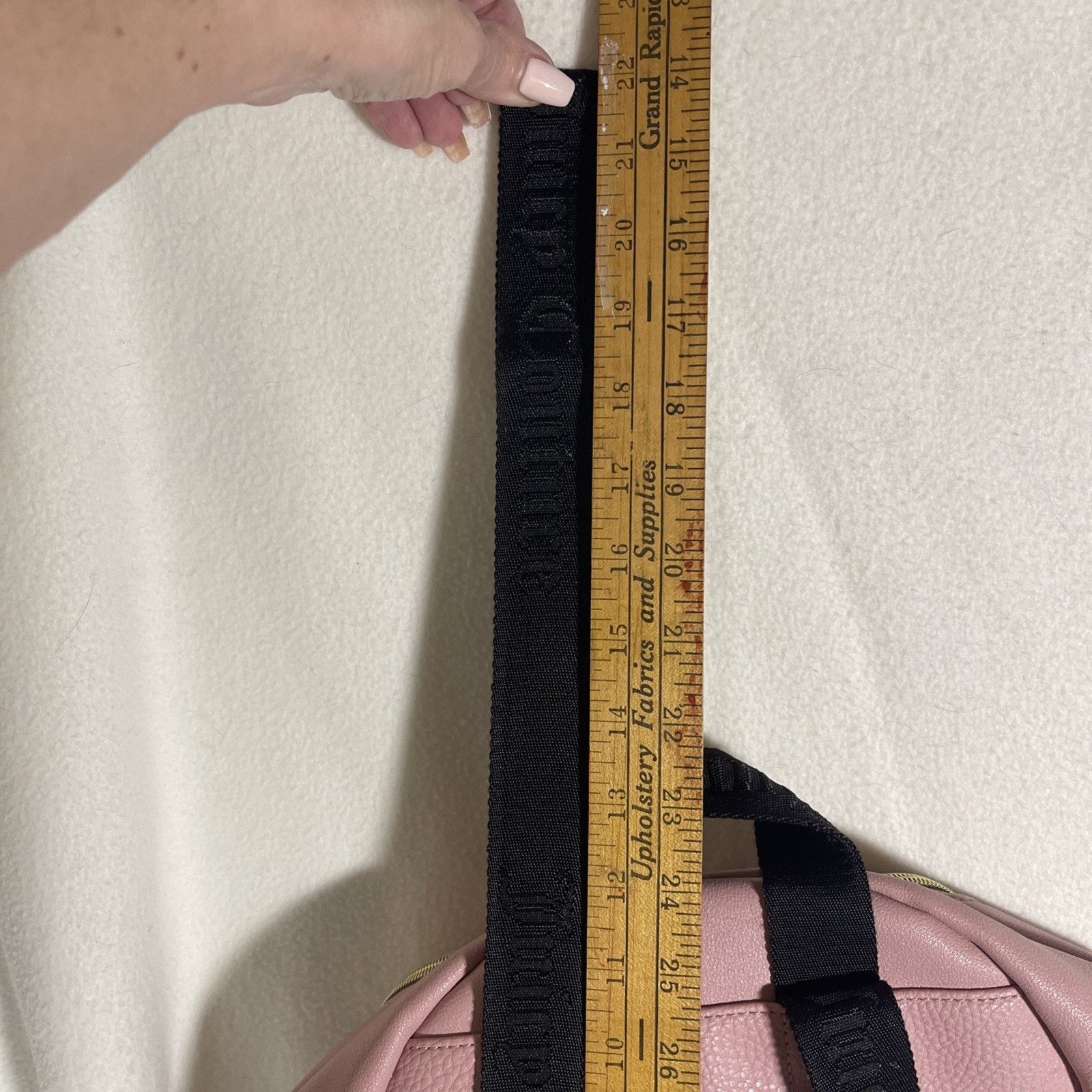 Juicy Couture Juicy Couture "Once Upon A Time" Beautiful Leather Backpack Size ONE SIZE - 14 Thumbnail