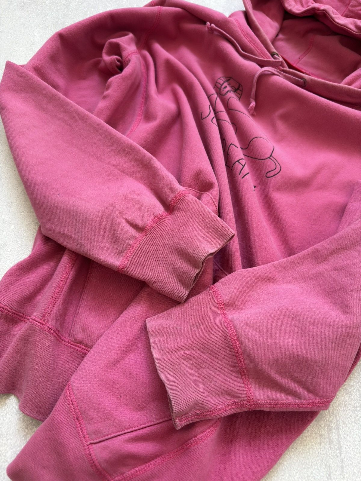 Supreme Vintage Supreme Sphinx Pink OG Hoodie SS13 Size US XL / EU 56 / 4 - 12 Thumbnail