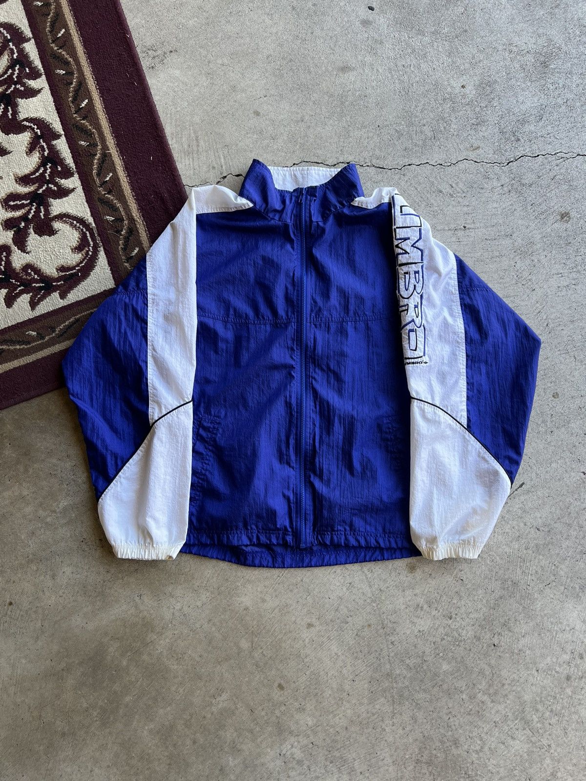 Umbro × Vintage 90s Umbro Track Jacket Size US XL / EU 56 / 4 - 2 Thumbnail