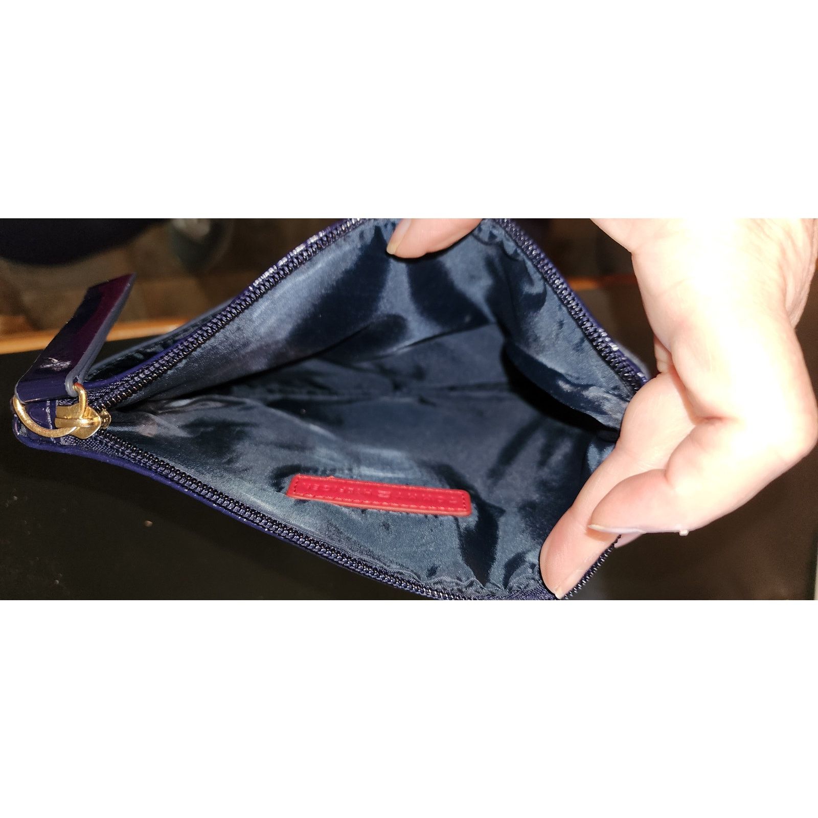 Tommy Hilfiger Tommy Hilfiger wristlet 69J3140 Navy Blue Size ONE SIZE - 3 Thumbnail