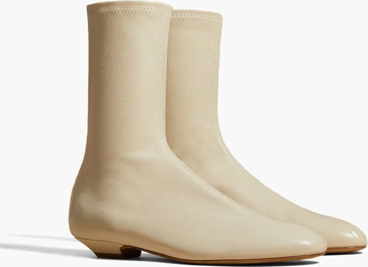 KHAITE Khaite Apollo Flat Ankle Boot size 38 Size US 7.5 / IT 37.5 - 3 Thumbnail