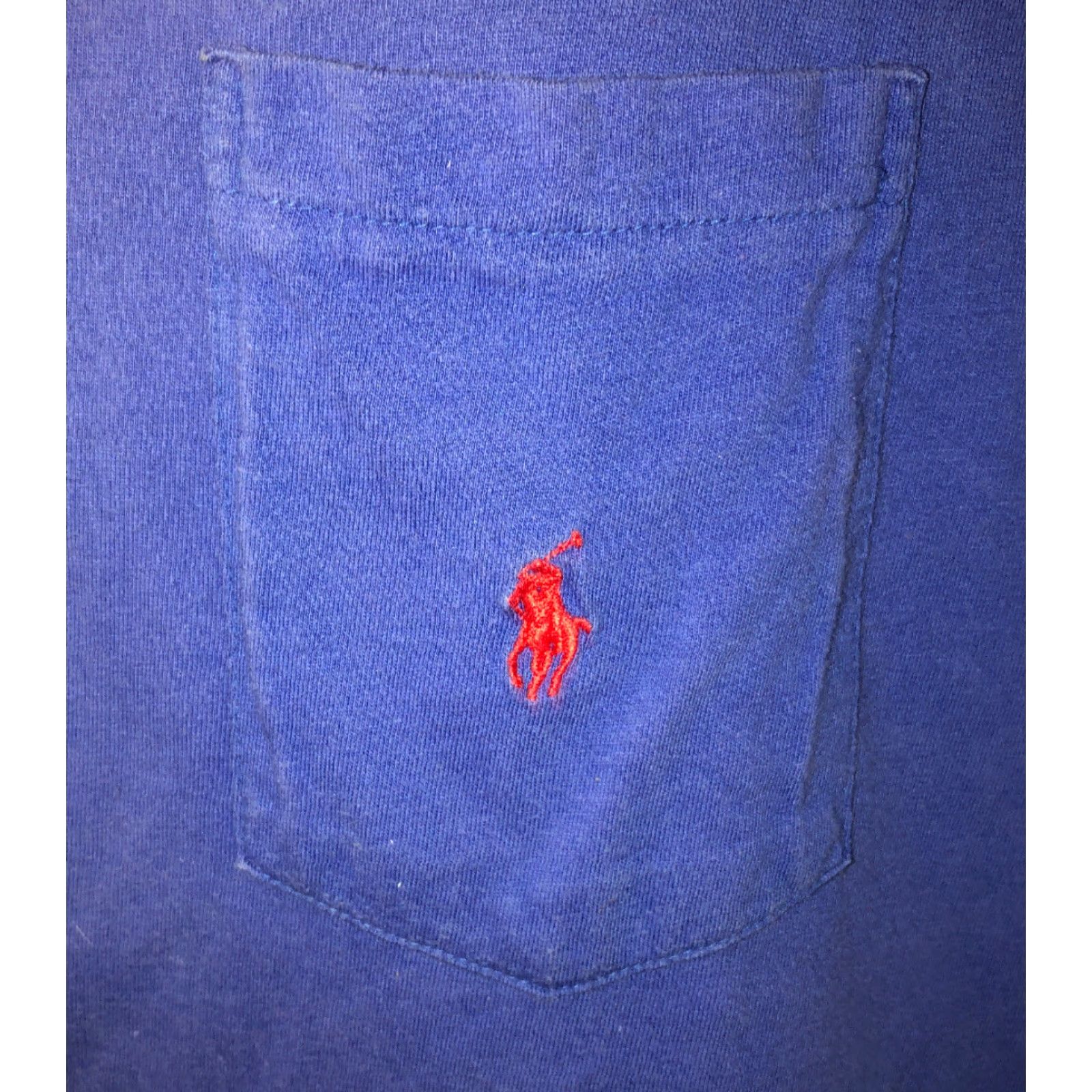 Polo Ralph Lauren VINTAGE Polo Ralph Lauren T-Shirt Men Short Sleeve Basic Tee Size M Blue Size US M / EU 48-50 / 2 - 3 Thumbnail