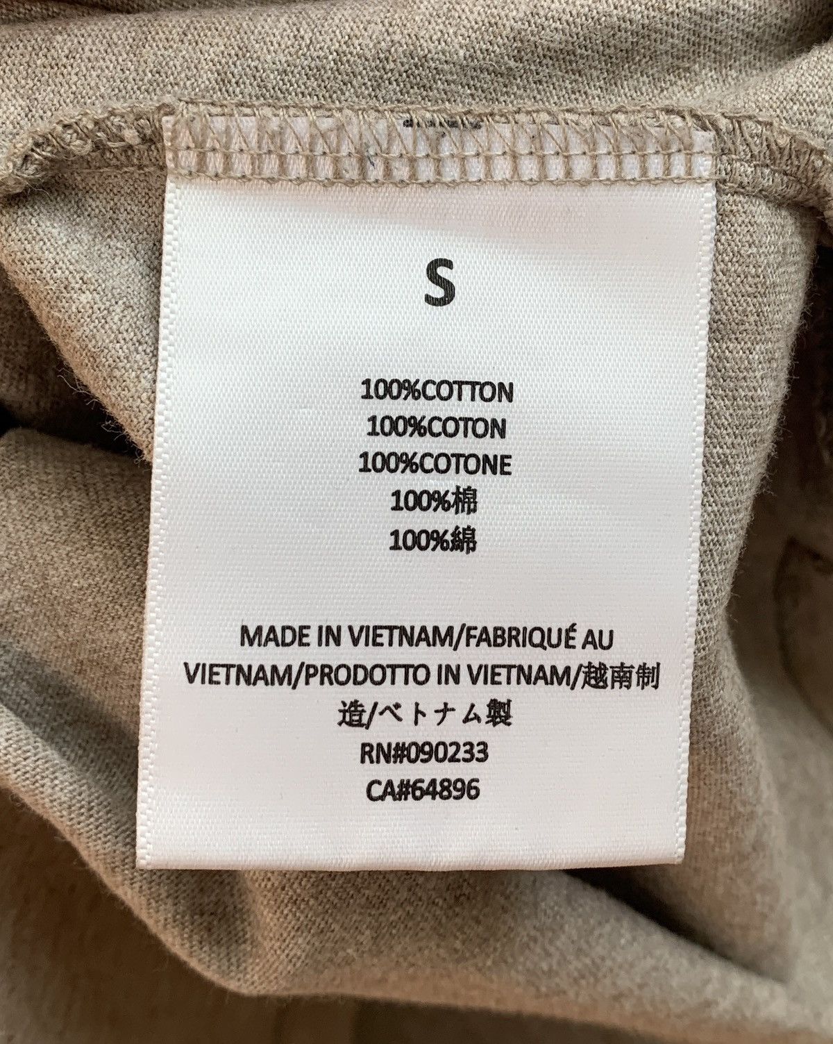 Fear of God FEAR OF GOD ESSENTIALS Logo-embossed Tee T Shirt Oversized Size US S / EU 44-46 / 1 - 14 Thumbnail