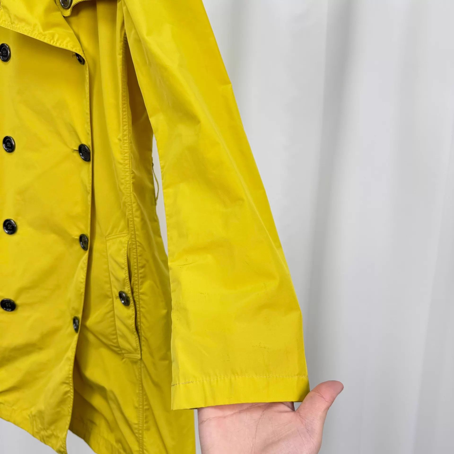 Burberry Burberry Double-breasted Check Trench UK6 99N no belt Size XS / US 0-2 / IT 36-38 - 4 Thumbnail