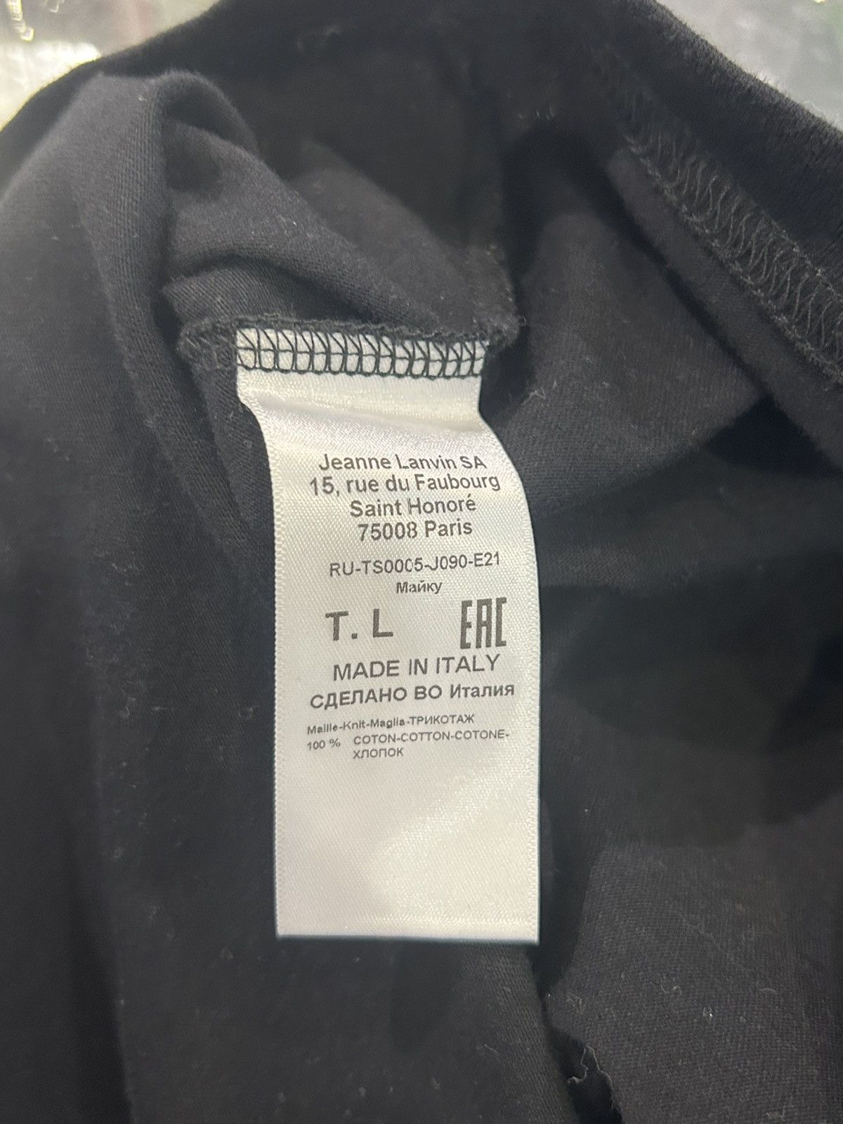 Gallery Dept. × Lanvin Lanvin x Gallery Dept. Printed Tee Size US L / EU 52-54 / 3 - 10 Thumbnail