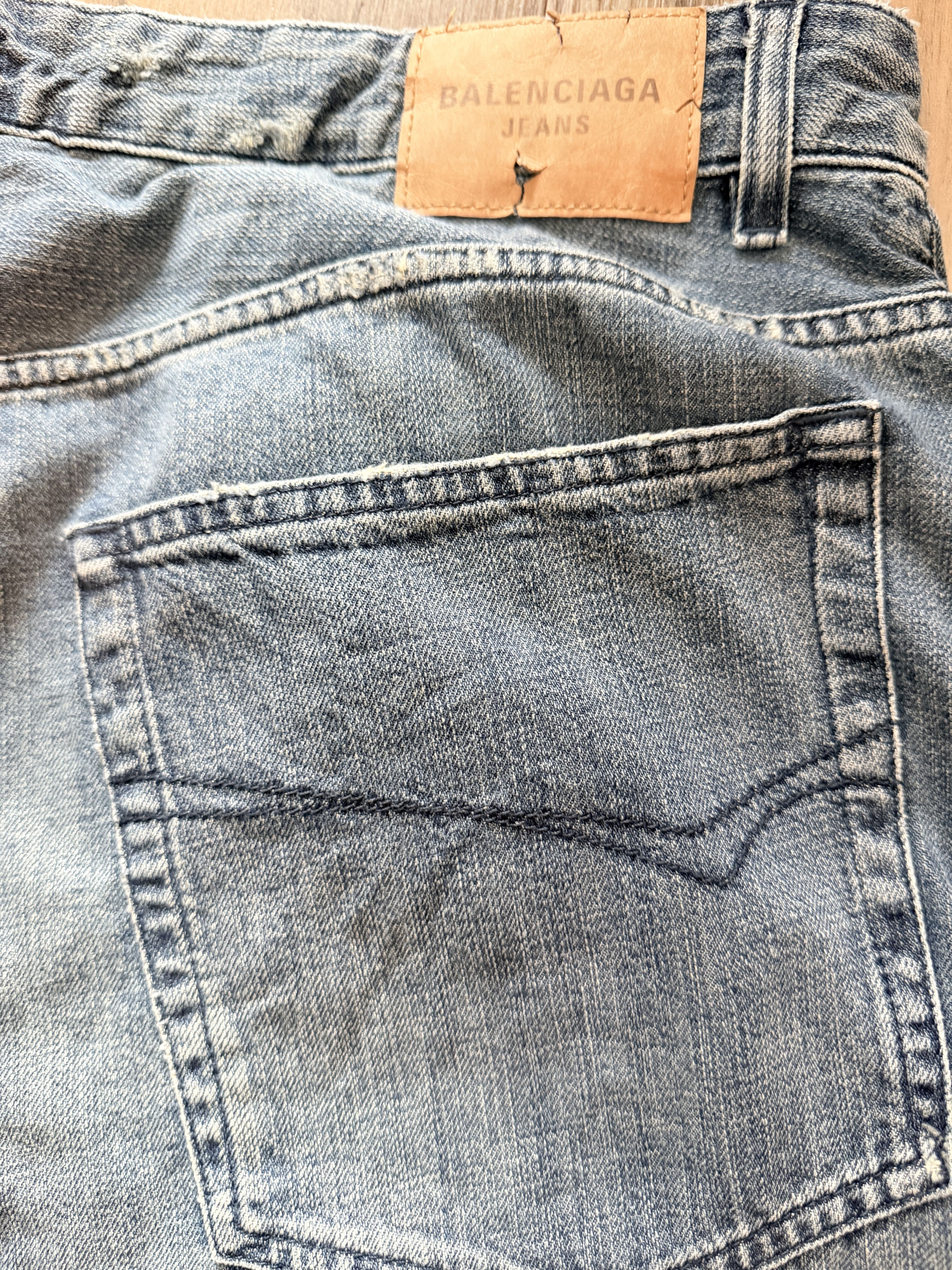 Balenciaga Balenciaga Flared Denim Jeans Blue Size US 38 / EU 54 - 3 Thumbnail