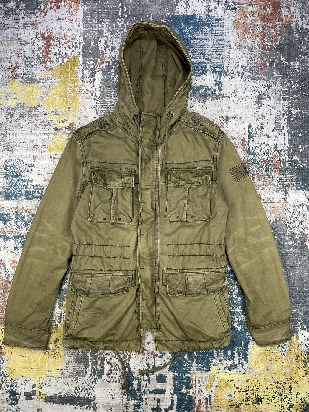 Abercrombie & Fitch Abercrombie And Fitch Tactical Pocket Hamilton Jacket Size US M / EU 48-50 / 2 - 2 Thumbnail