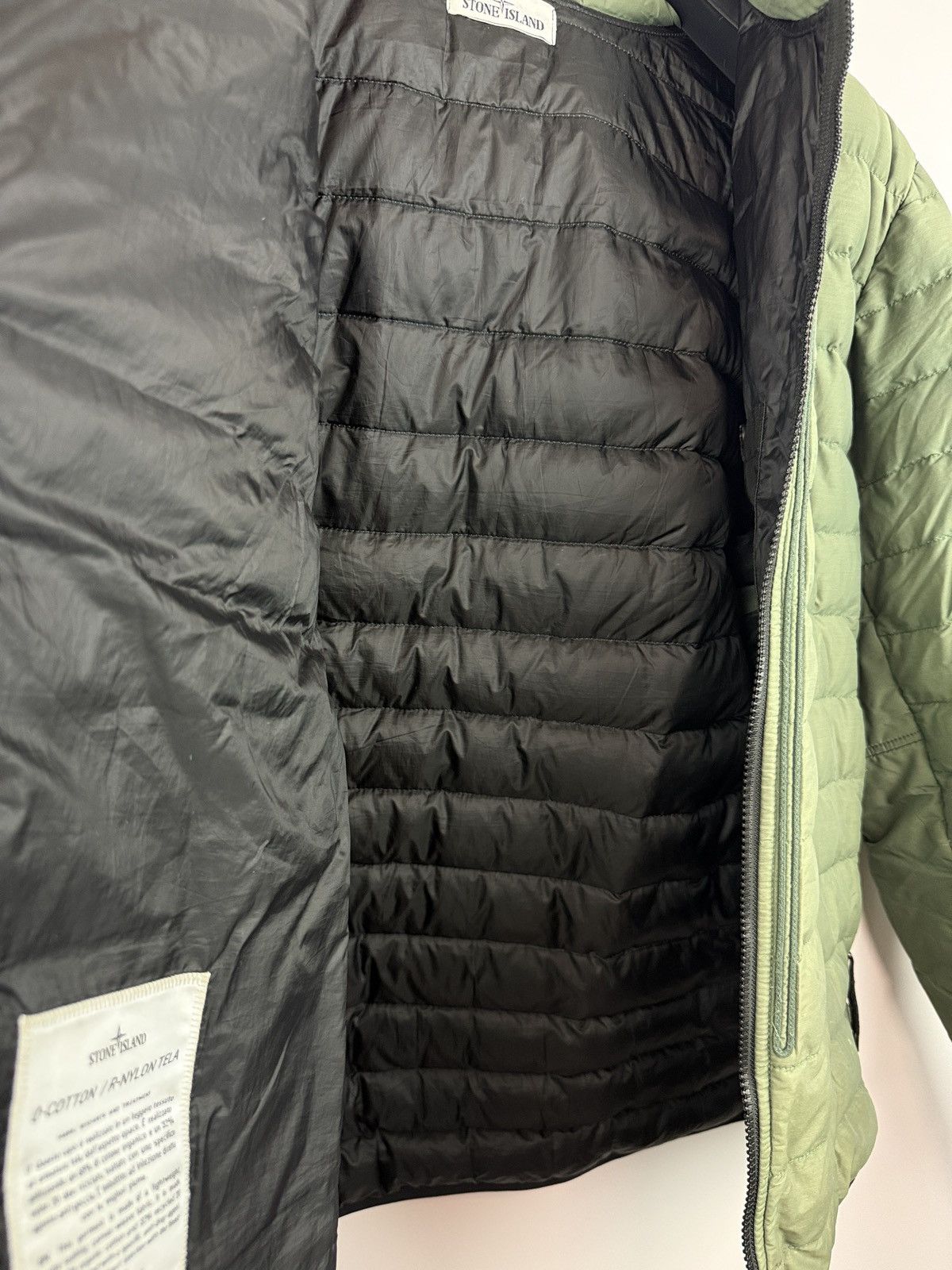 Stone Island Green O-Cotton / R-Nylon Tela Stone Island jacket - Size 3XL Size US XXL / EU 58 / 5 - 8 Thumbnail