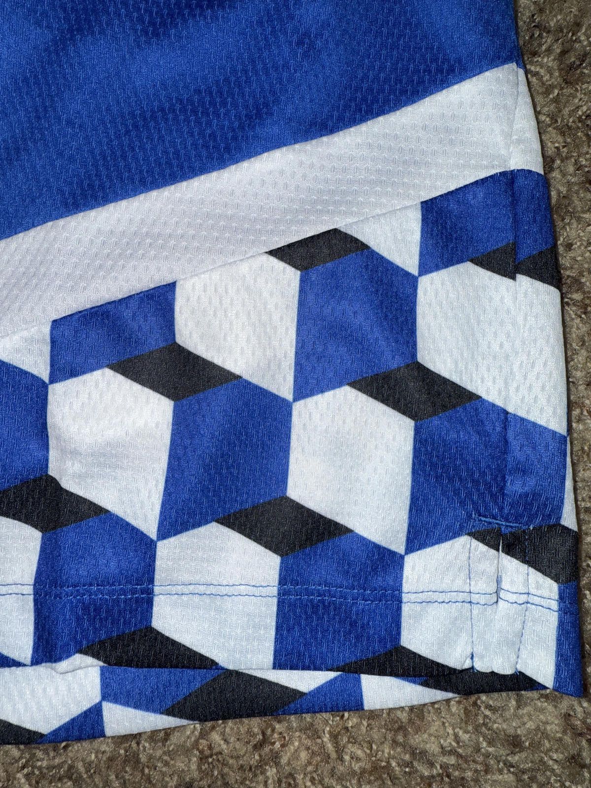 Nike Nike Men’s Dri-Fit Icon+ Checkers Royal/White Shorts Sample Size US 32 / EU 48 - 4 Thumbnail