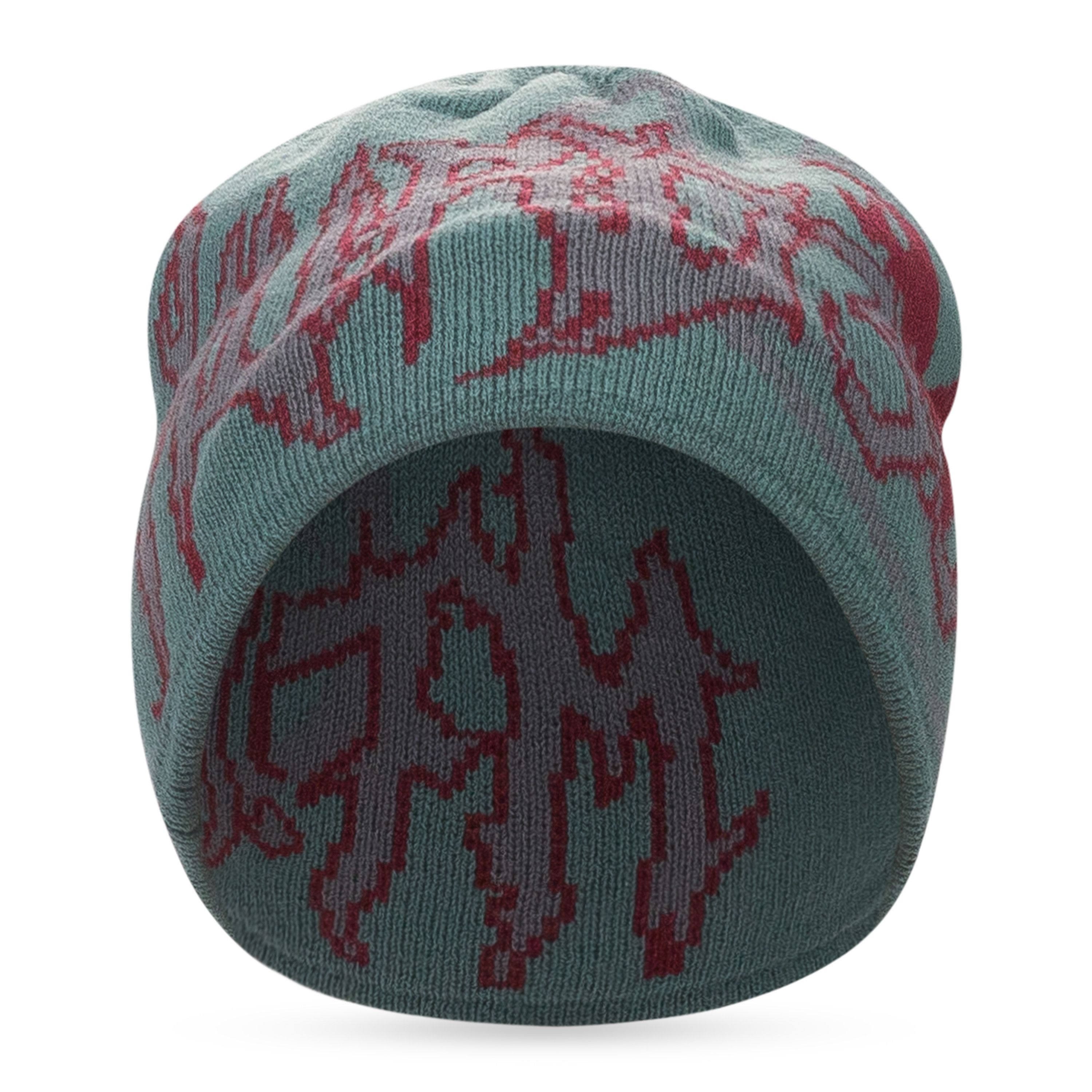 murd333r.fm MURD333R.FM GREEN/RED BEANIE SIZE OS Size ONE SIZE - 1 Thumbnail