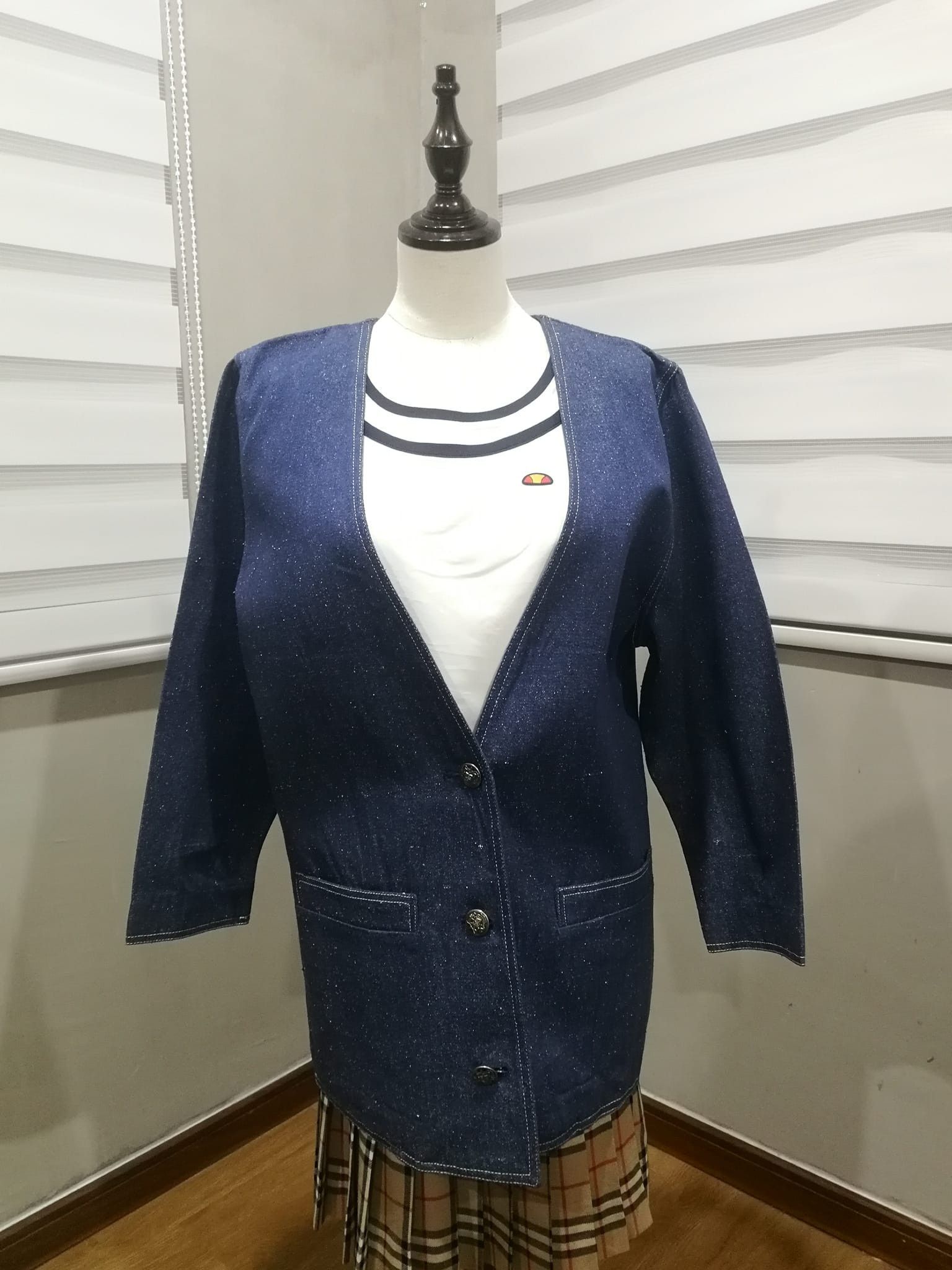 Other LOUFAS rare denim jacket woman S Size S / US 4 / IT 40 - 3 Thumbnail