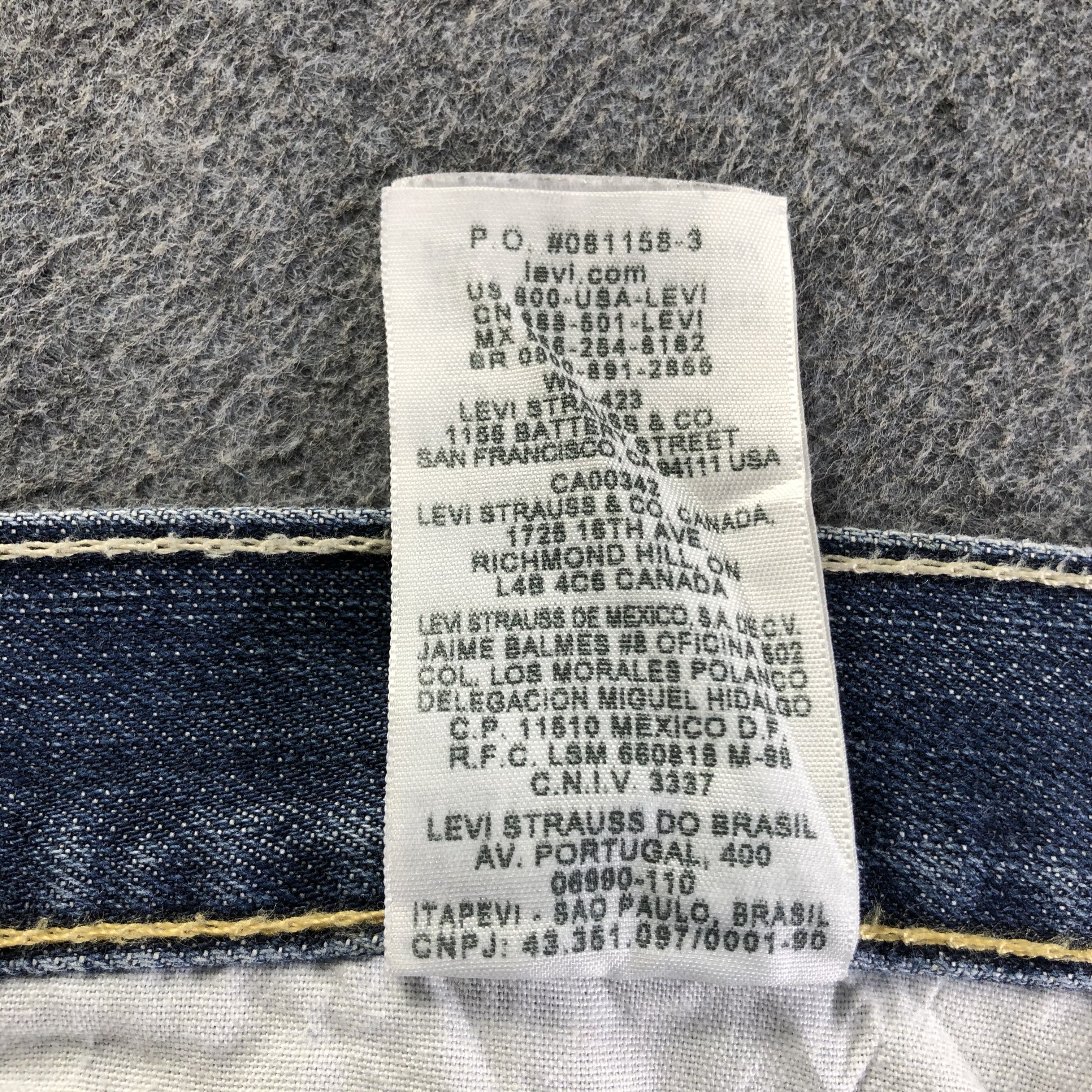 Levi's Vintage Levis 505 Jeans-J4483 Size US 33 - 12 Thumbnail