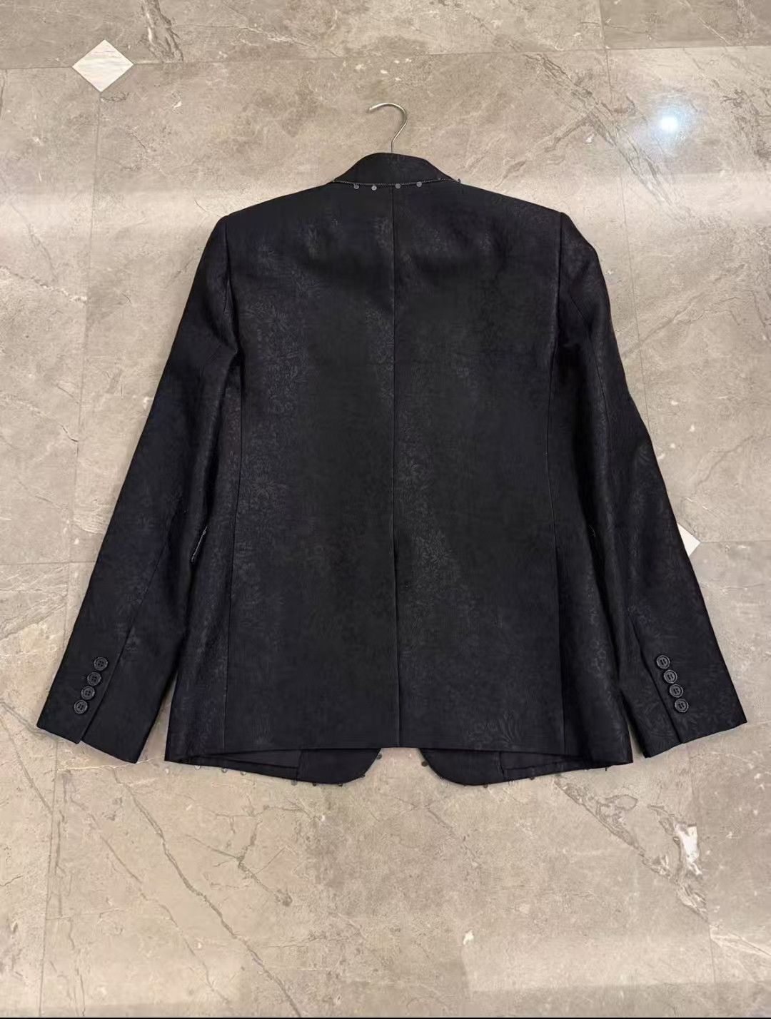 Saint Laurent Paris Saint Laurent jacquard sequin blazer Size 46R - 3 Thumbnail