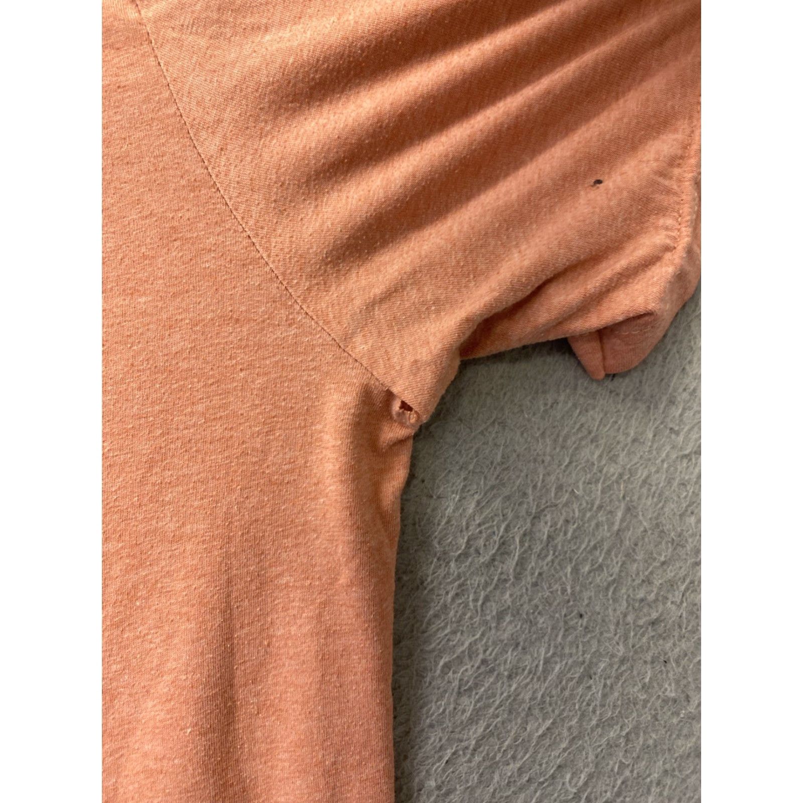 Vintage VINTAGE Saltwater Hippie Women Peach Short Sleeve T-Shirt Graphic Crew Neck Cotton Blend Size M Casual Women's Size M / US 6-8 / IT 42-44 - 7 Thumbnail