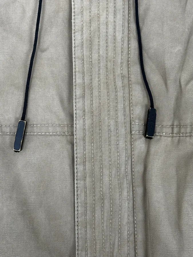 Givenchy 2000s Givenchy Destroyed Fur Hood Beige Cargo Jacket Size US M / EU 48-50 / 2 - 8 Thumbnail