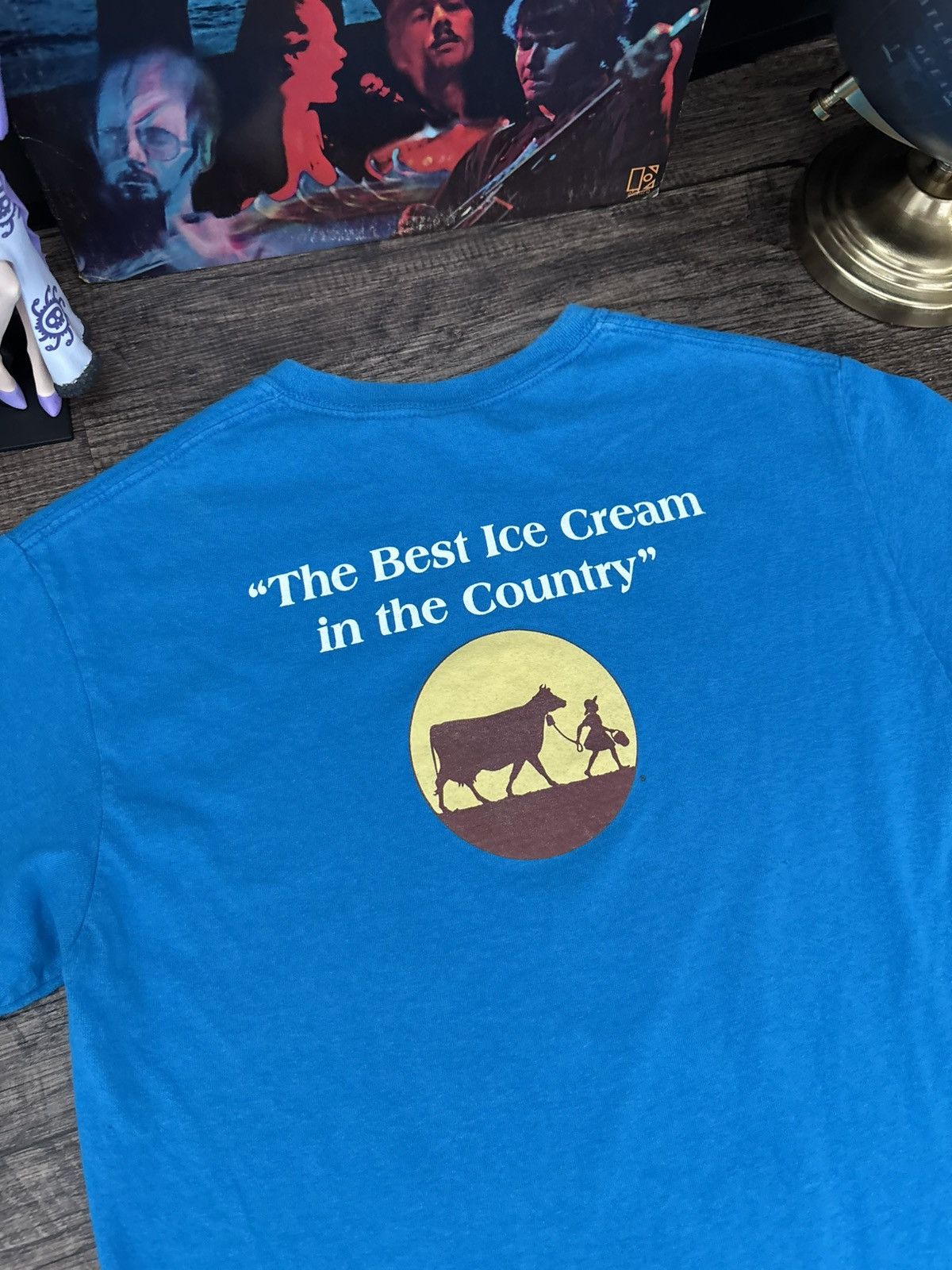 Vintage Texas Blue Bell Ice Cream Company Graphic Tee Small Size S / US 4 / IT 40 - 2 Thumbnail