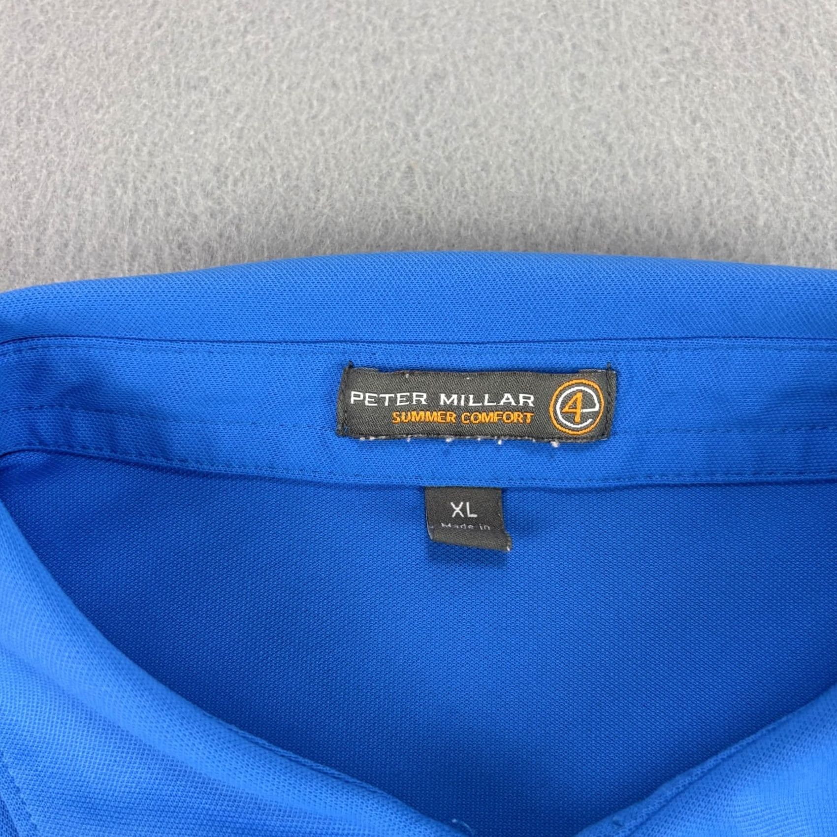 Peter Millar Peter Millar Polo Shirt Mens XL Blue Summer Comfort Golf Course Jewelry? Size US XL / EU 56 / 4 - 3 Thumbnail