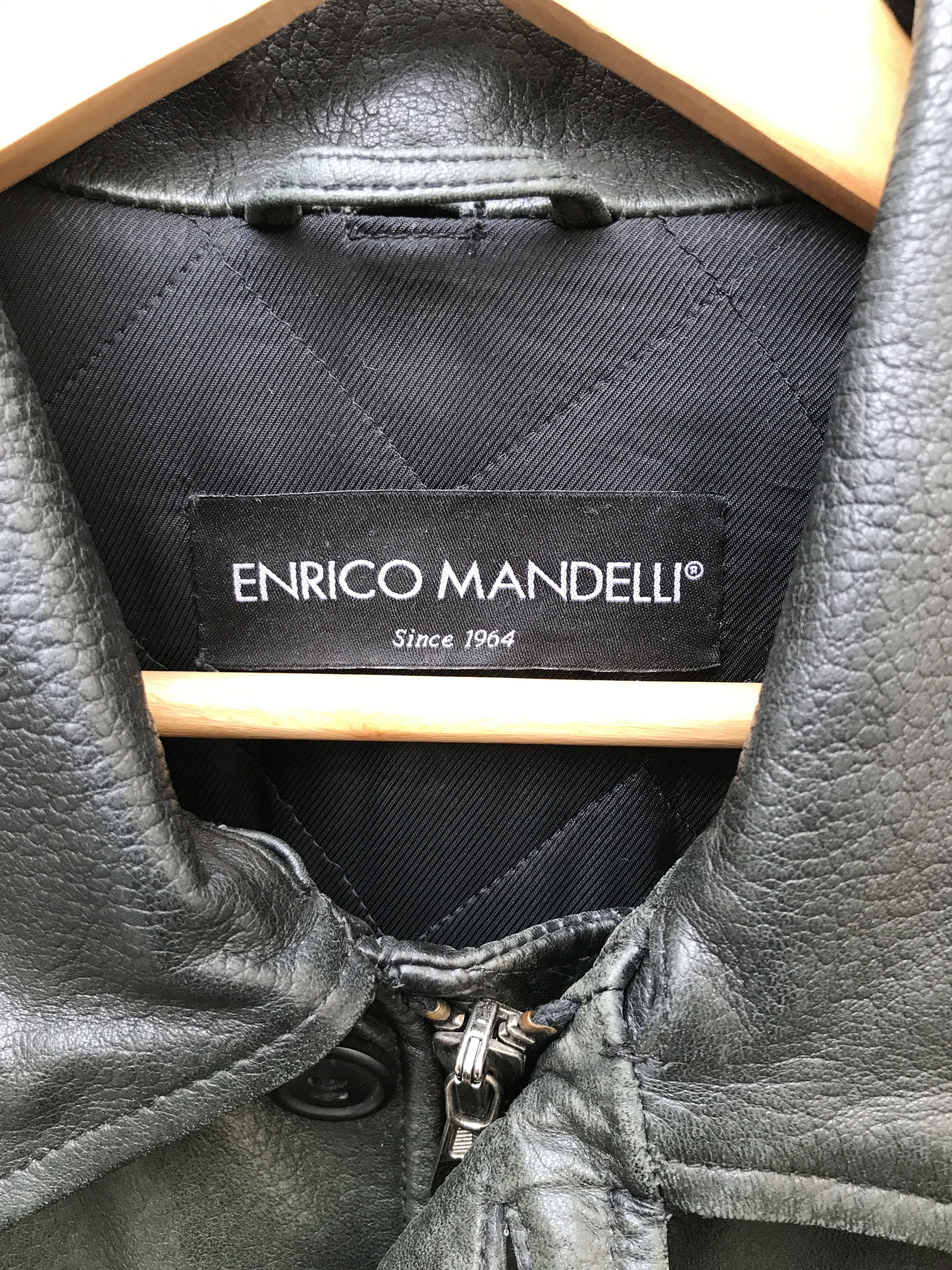 Mandelli Vintage 80s Enrico Mandelli Luxury Deerskin Leather Jacket Size US XL / EU 56 / 4 - 8 Thumbnail
