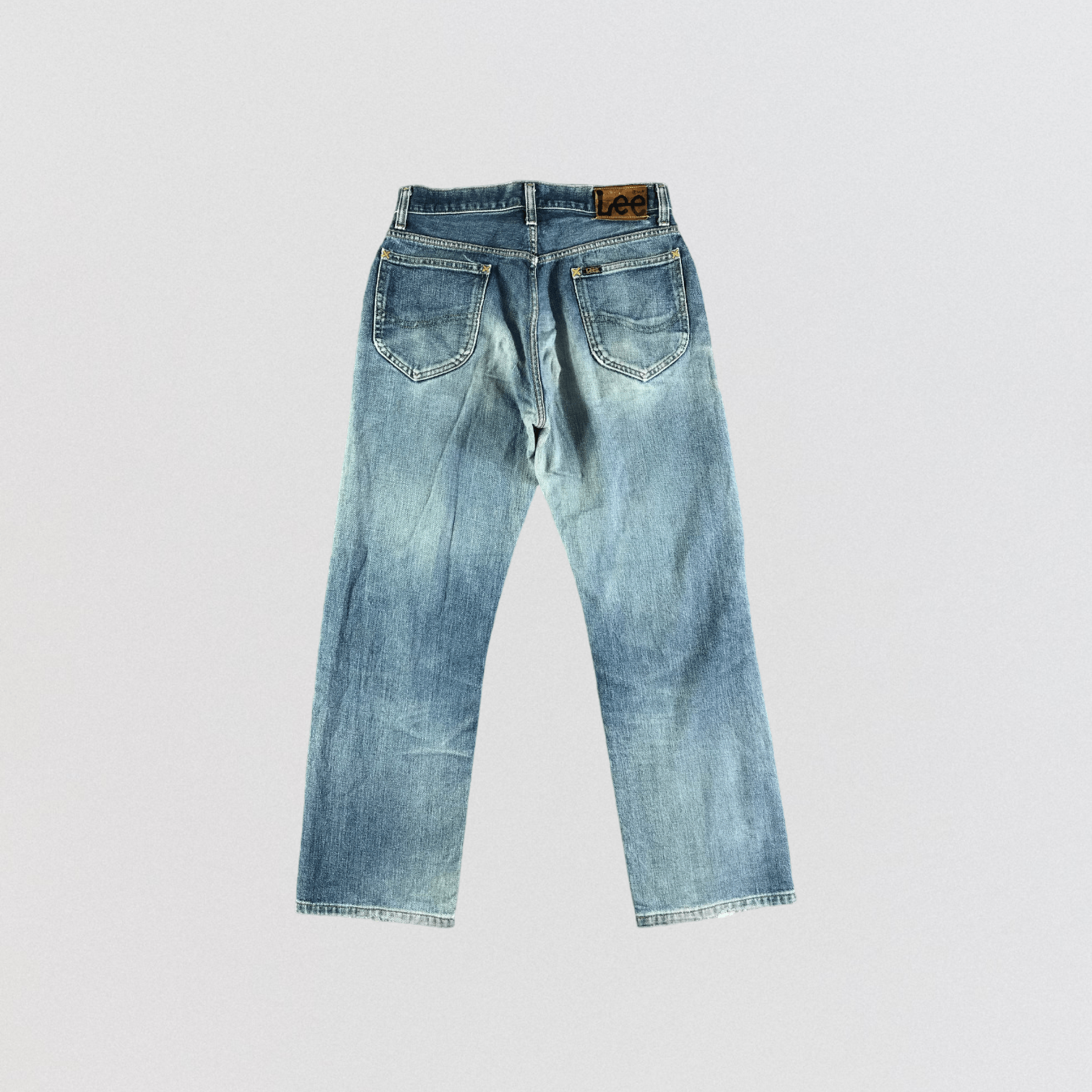 Lee Vintage Blue Wash Lee Selvedge Jeans-JM3690 Size US 30 / EU 46 - 2 Thumbnail