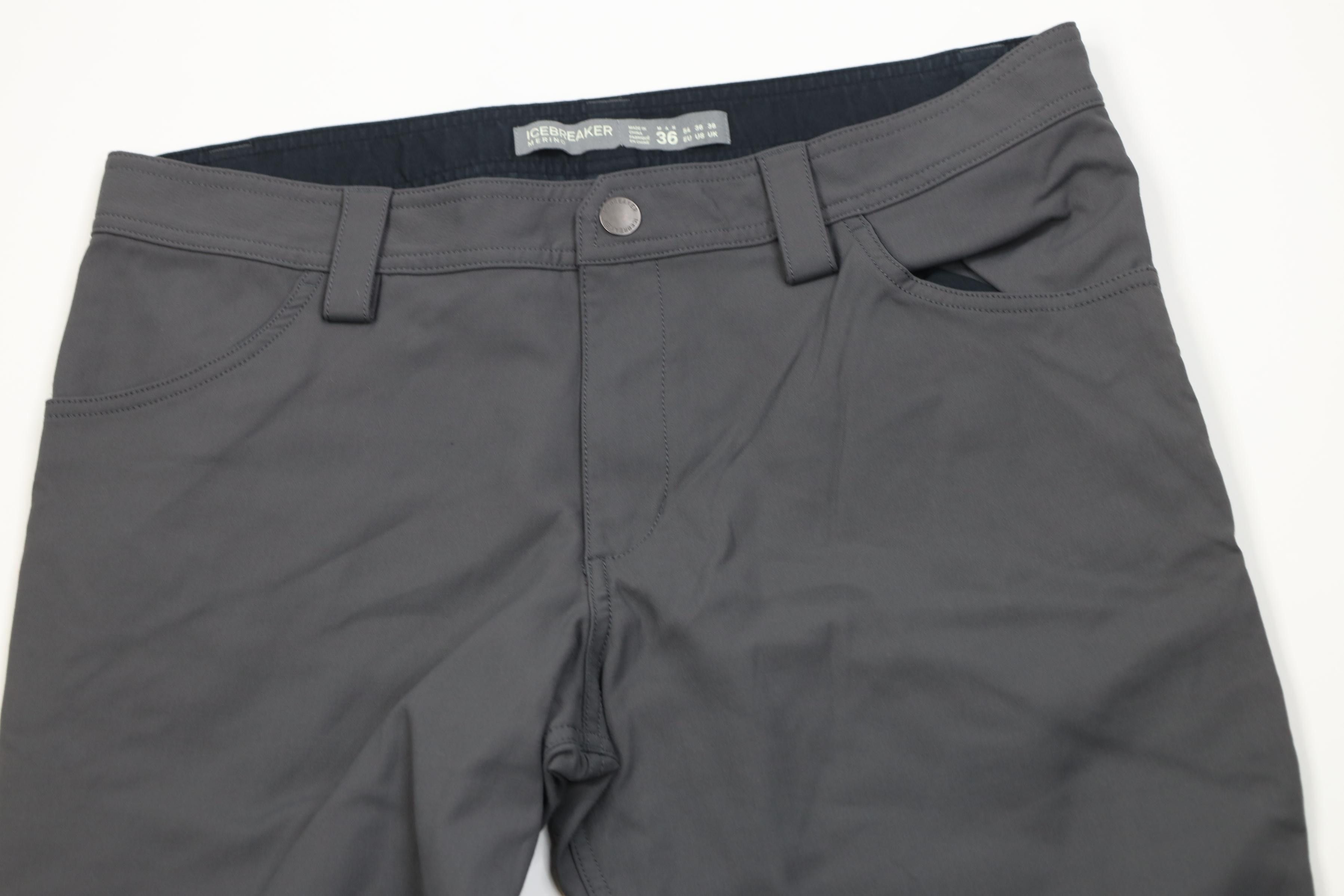 Icebreaker Icebreaker Merino Ripstop Hiking Trekking Pants Gray Size US 36 / EU 52 - 2 Thumbnail