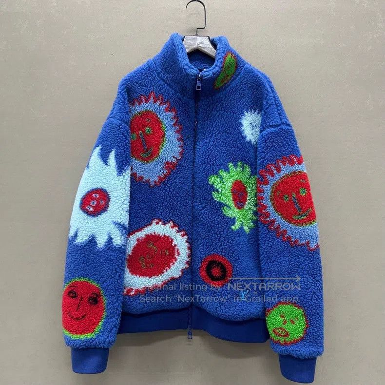 Louis Vuitton Louis Vuitton Yayoi Kusama Co-Branded Blue Printed Teddy J Size US M / EU 48-50 / 2 - 1 Thumbnail
