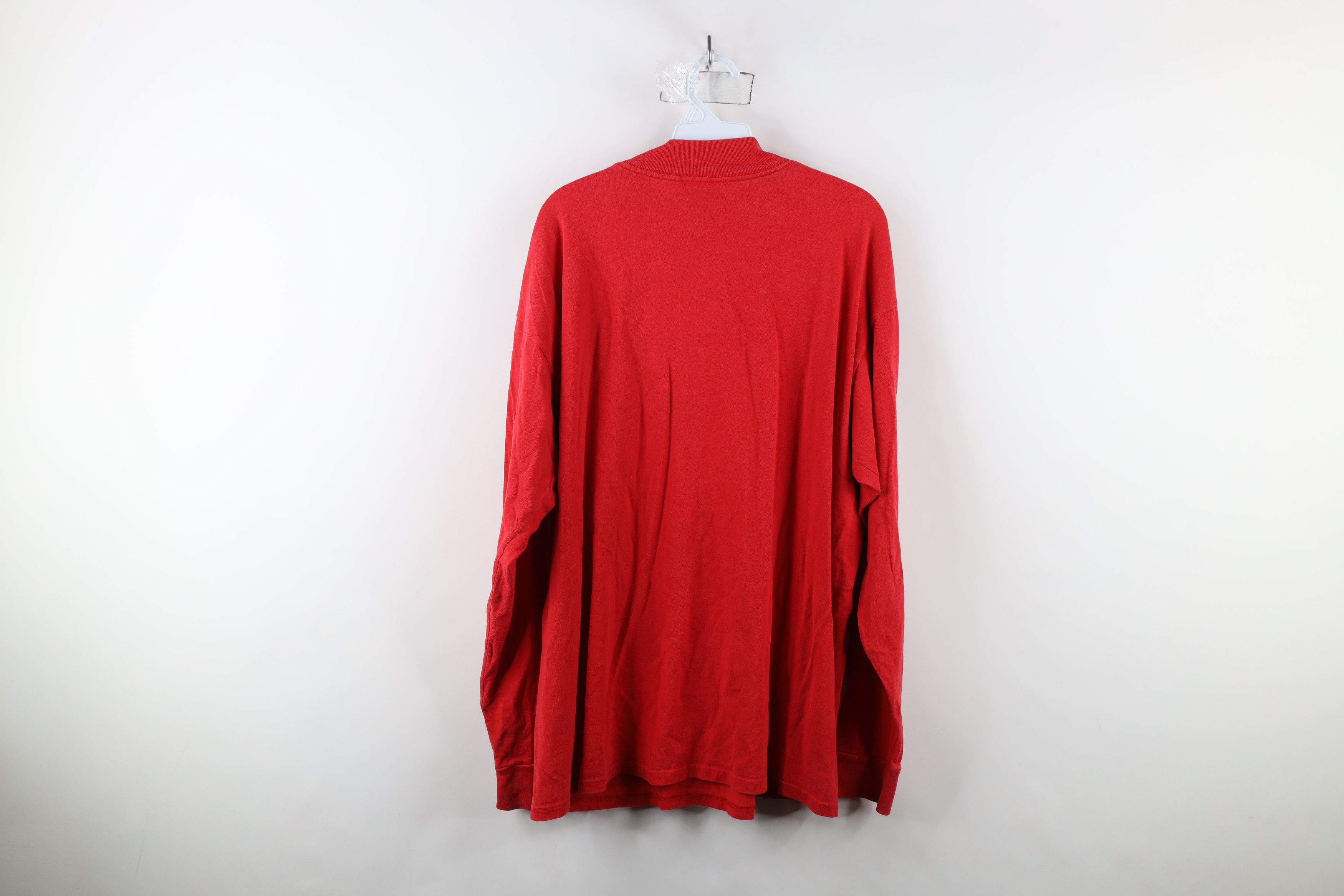 Puma × Vintage Vintage 90s Puma Ohio State University Mock Neck T-Shirt Size US L / EU 52-54 / 3 - 11 Thumbnail