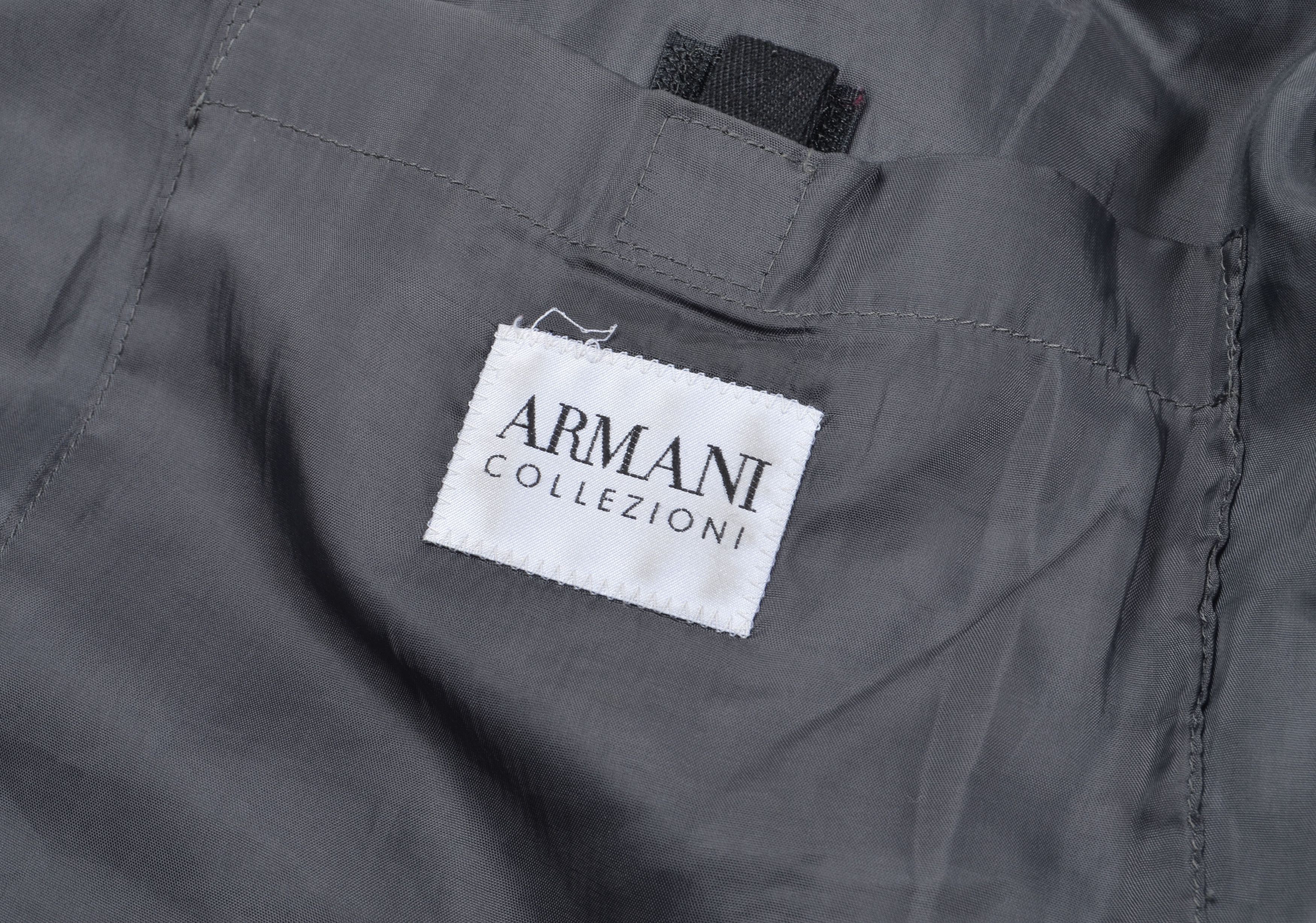 Armani Collezioni Vintage Armani Collezioni Water Repellent Rain Jacket Coat Size US L / EU 52-54 / 3 - 7 Thumbnail