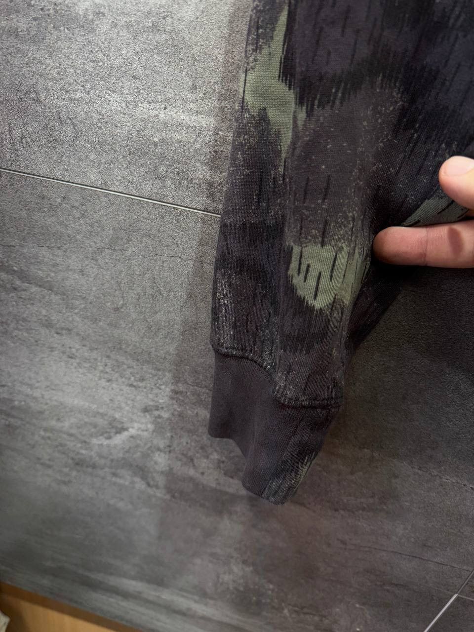 Paul Smith PAUL SMITH Camo Print Sweatshirt Military Black Green Size US XXL / EU 58 / 5 - 6 Thumbnail