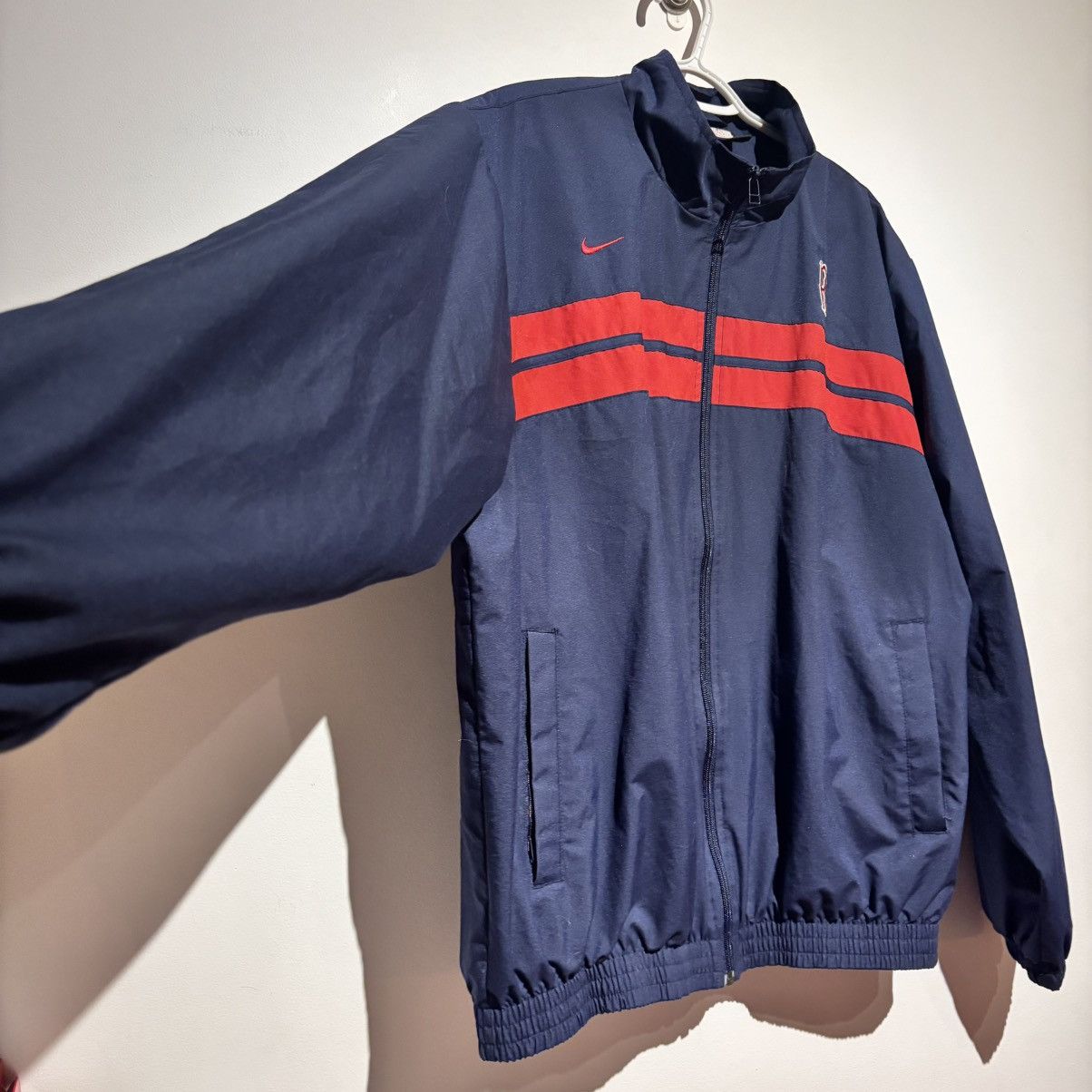 Nike Vintage Y2K Nike Boston Red Sox Zip Jacket Windbreaker MLB Size US L / EU 52-54 / 3 - 9 Thumbnail