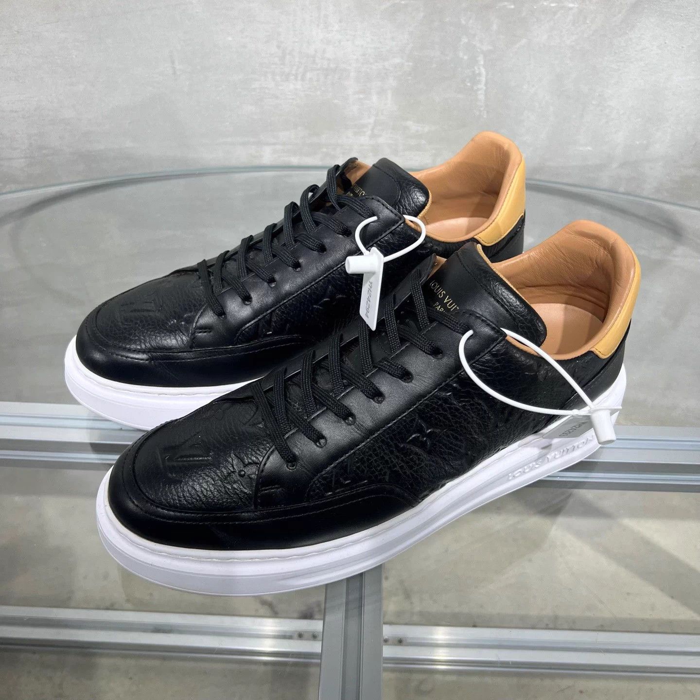 Louis Vuitton LV Beverly Hills embossed skate shoes Black UK7/41 Size US 7.5 / EU 40-41 - 2 Thumbnail
