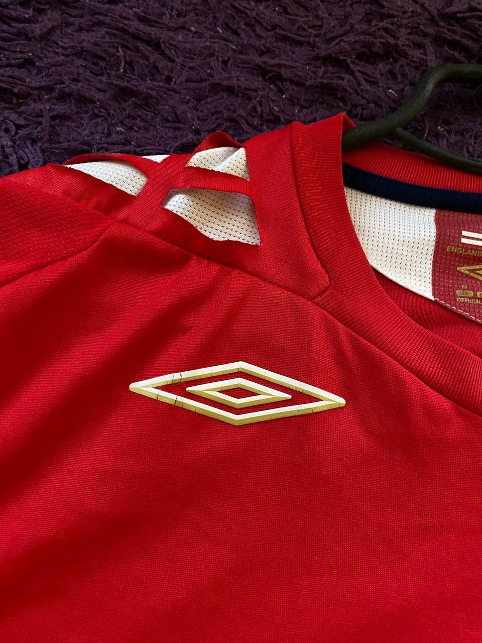 Umbro × Vintage Vintage Umbro England Soccer Jersey T Shirt Size US M / EU 48-50 / 2 - 18 Thumbnail