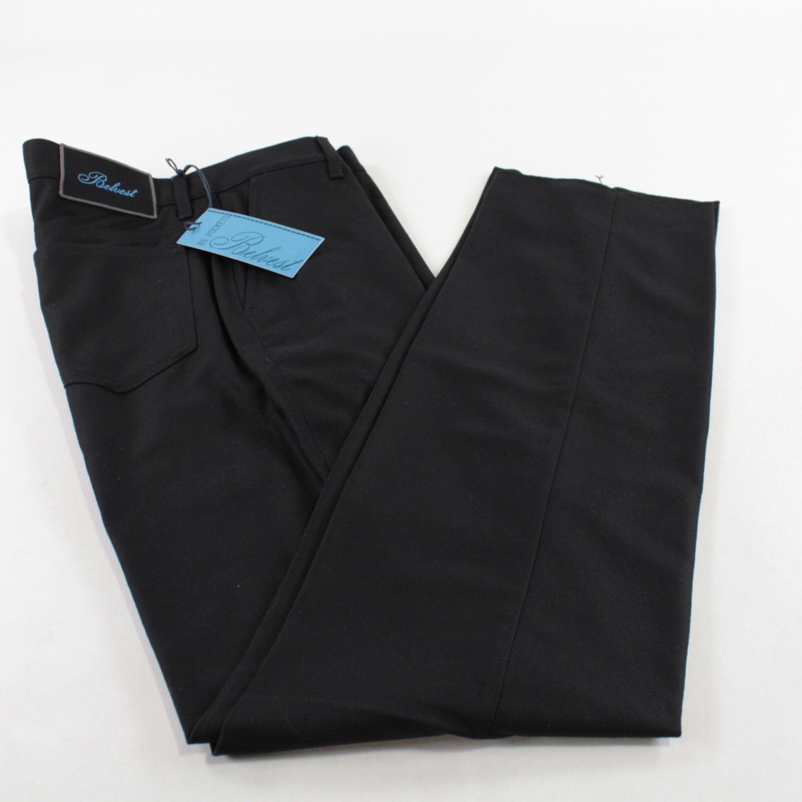Belvest Belvest New with tags Dress Pants Size 33 US In Black Size US 33 - 2 Thumbnail