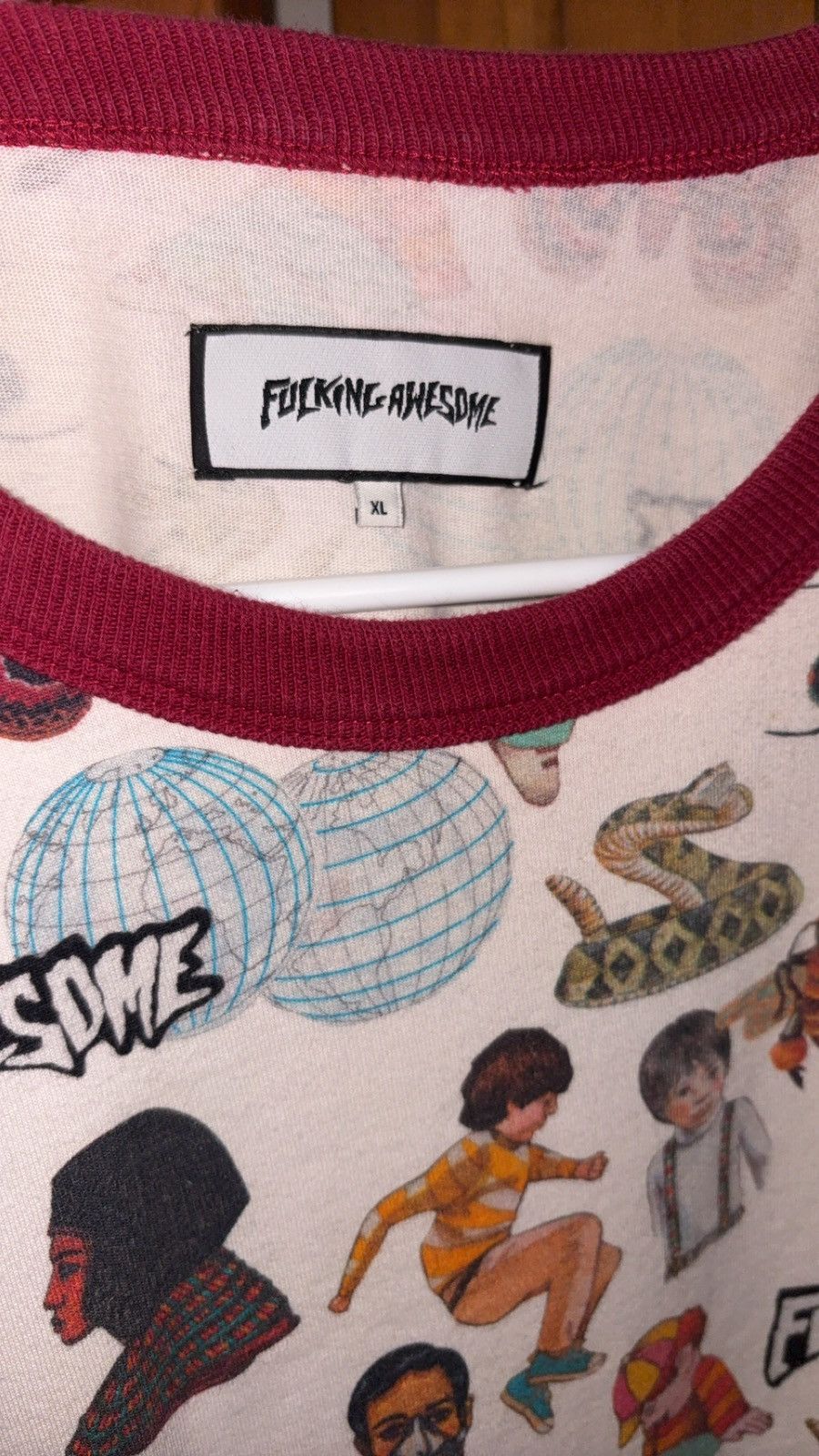 Fucking Awesome Fucking awesome graphic all over print tee Size US XL / EU 56 / 4 - 5 Thumbnail