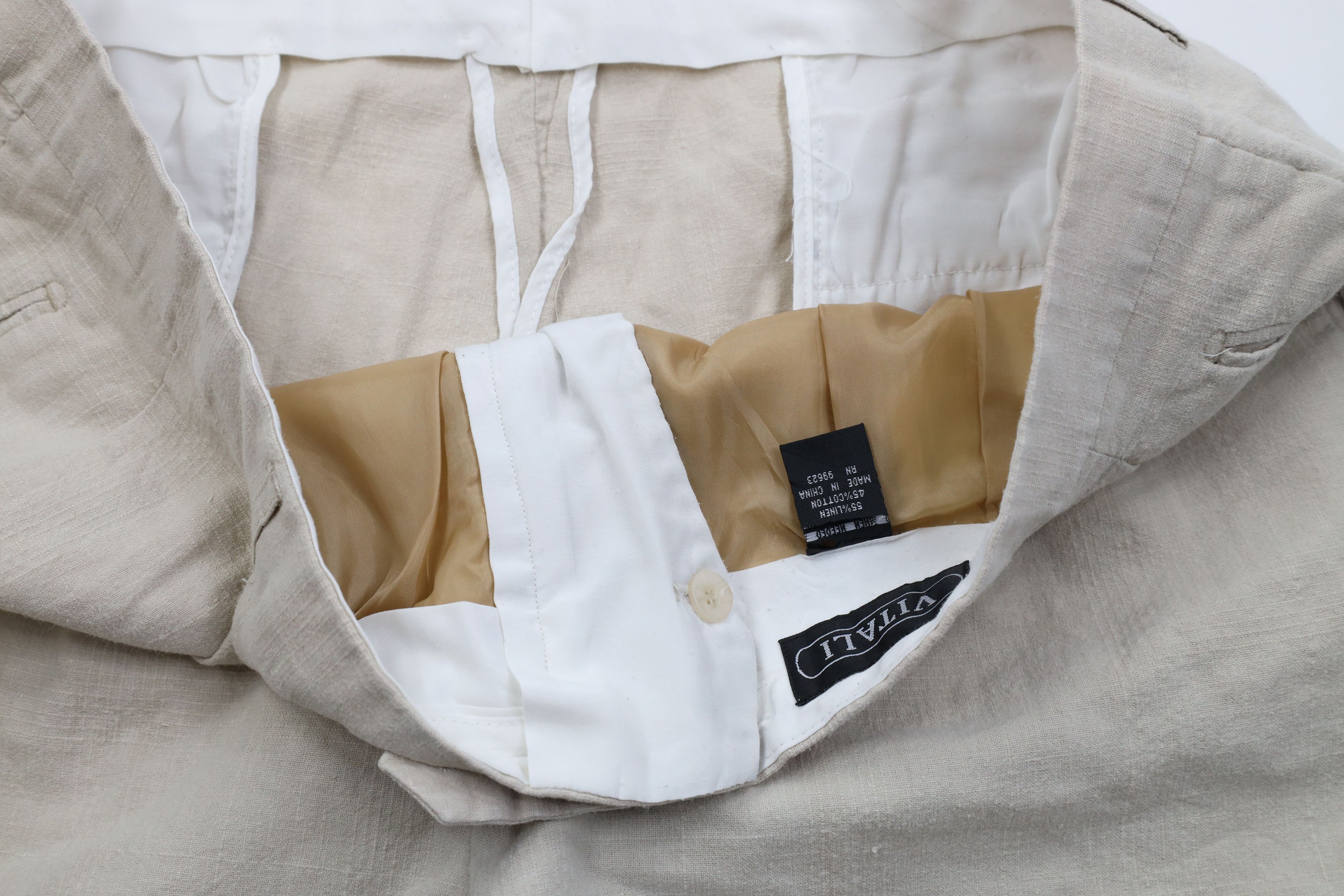 Vintage Vintage 90s Y2K Streetwear Seersucker Wide Leg Chino Pants Size US 44 / EU 60 - 8 Thumbnail