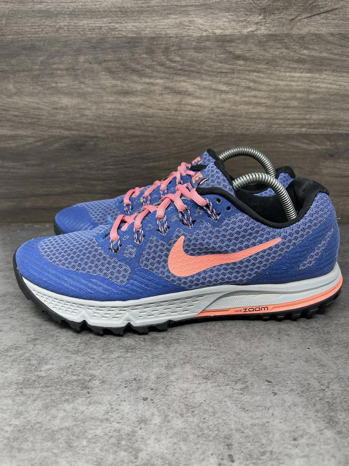 Nike Nike Air Zoom Wildhorse 3 Shoes Womens Size 9 Blue Pink Size US 9 / IT 39 - 1 Thumbnail