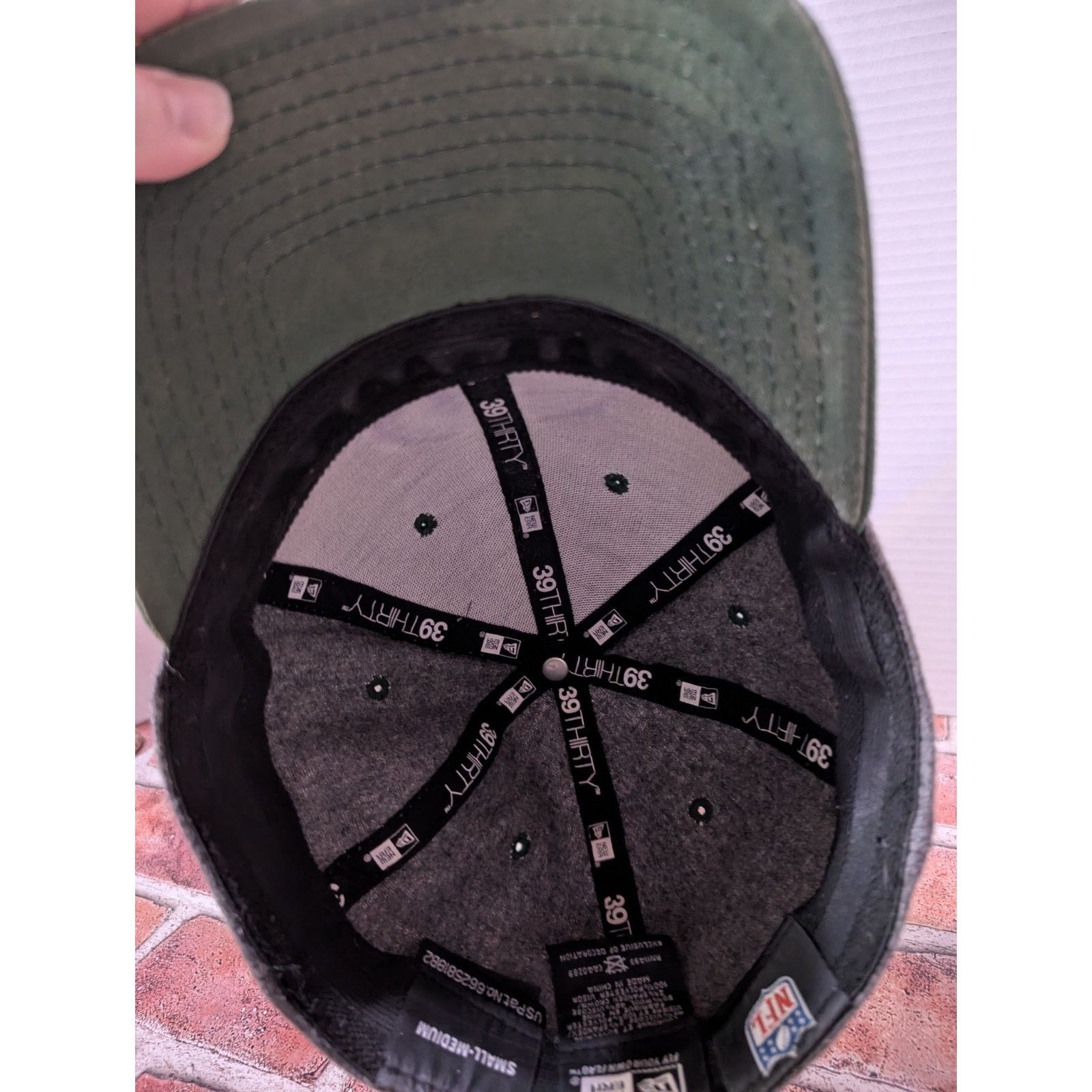 New Era New Era Green Bay Packers Gray Fitted Hat Cap Small Medium Size ONE SIZE - 5 Thumbnail