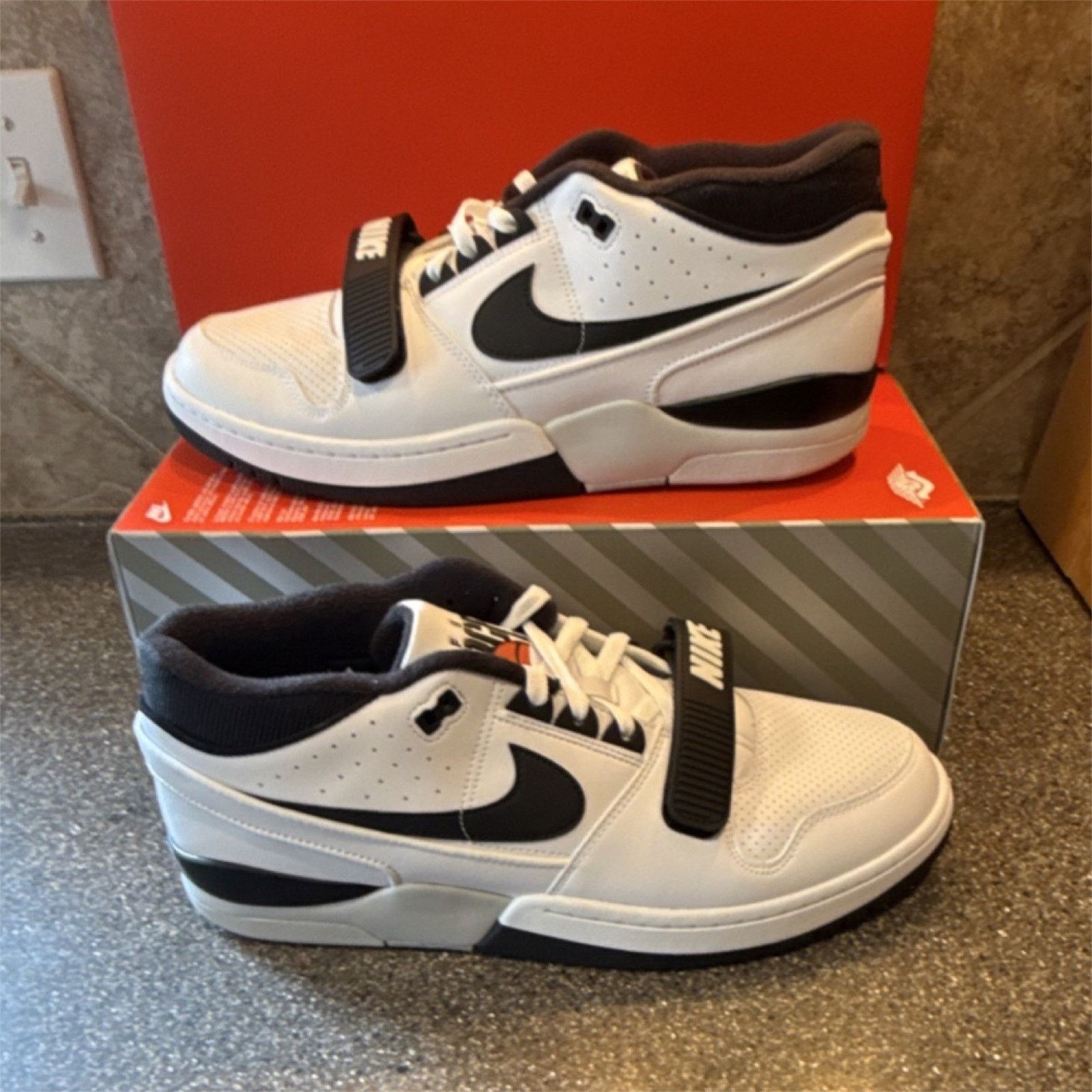 Nike Nike Billie Eilish x Air Alpha Force 88 SP White Black Size US 14 / EU 47 - 1 Thumbnail