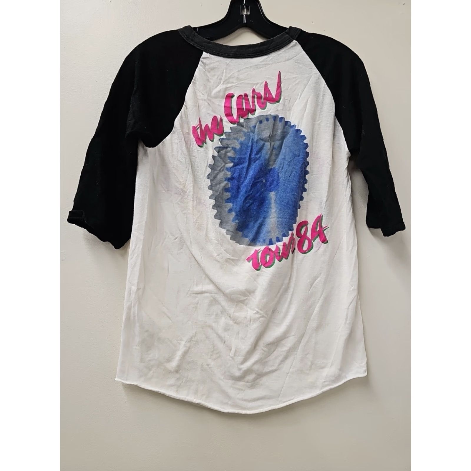 Vintage VINTAGE Mackler Tee Heartbeat City Tour 1984 The Cars Raglan L Concert T-Shirt Mens Size L / US 10 / IT 46 - 5 Thumbnail