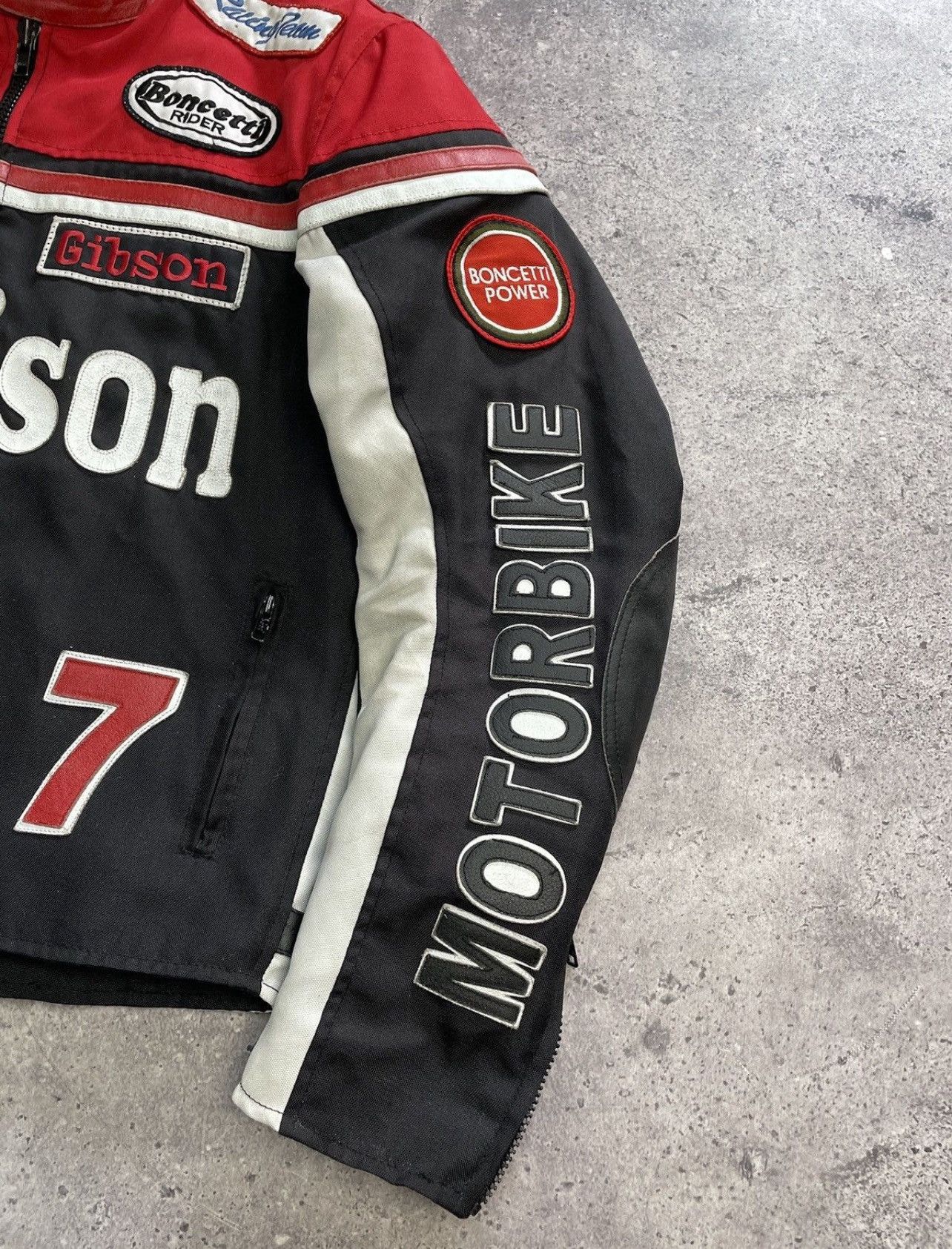 Racer Worldwide Harrison "Dark Devil" Racing Jacket - Nylon & Leather Hybrid Size US L / EU 52-54 / 3 - 14 Thumbnail