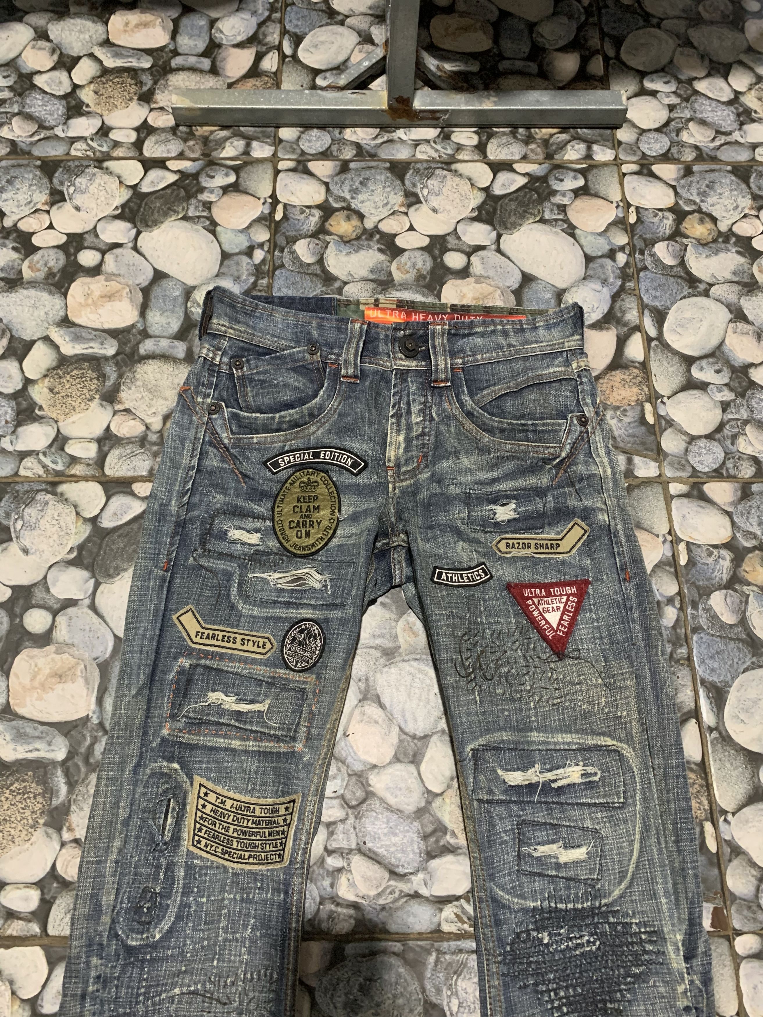 Japanese Brand × Vintage Military Tough Jeans Mith denim. Size US 30 / EU 46 - 2 Thumbnail