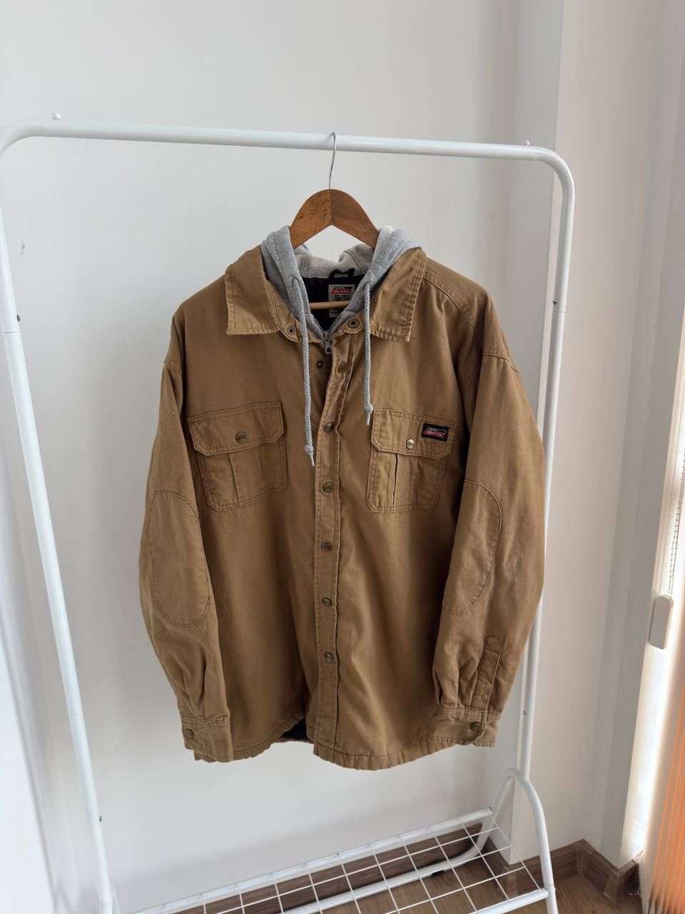 Dickies DICKIES MEN’S WORKWEAR ACTIVE HOODED JACKET BROWN Size XL Size US XL / EU 56 / 4 - 1 Thumbnail