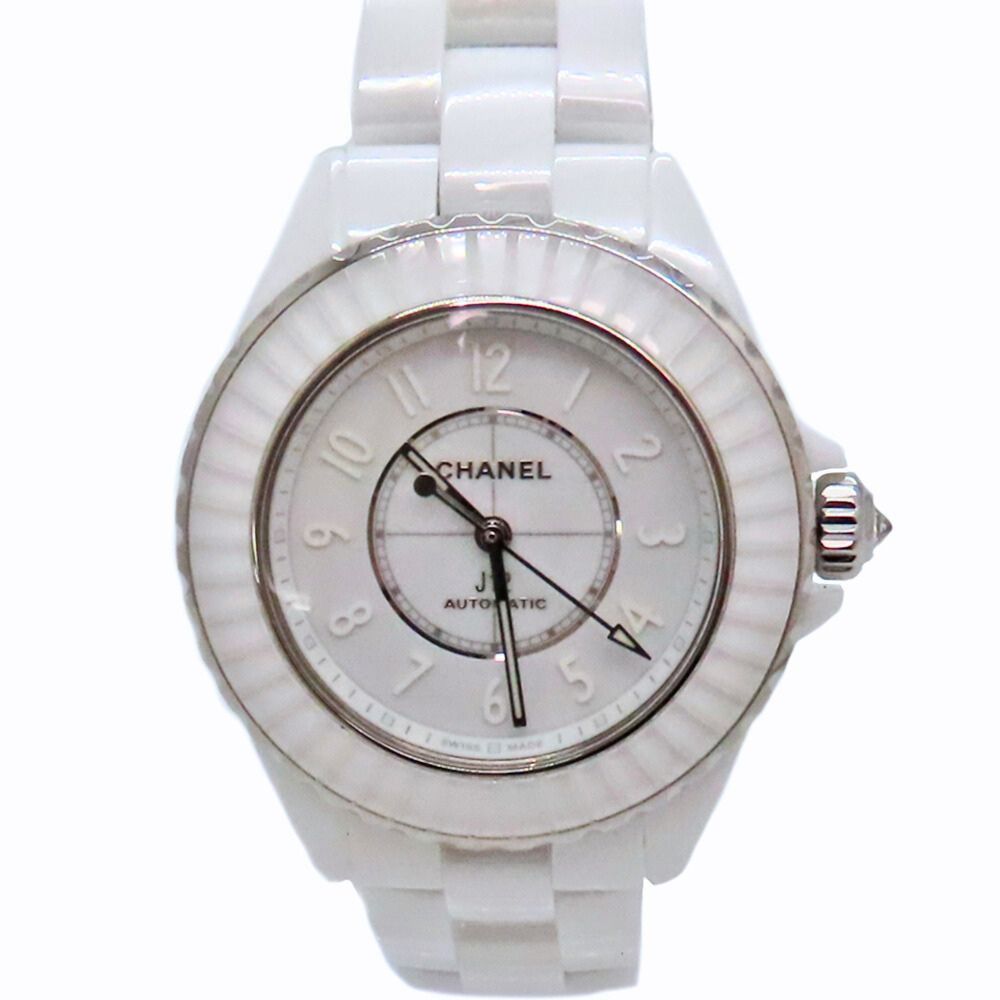 Chanel Chanel Chanel J12 Caliber 12.2 Edition 1 White Ceramic Automatic Ceramic Automatic H6785 DUTY FREE for USA Size ONE SIZE - 1 Thumbnail