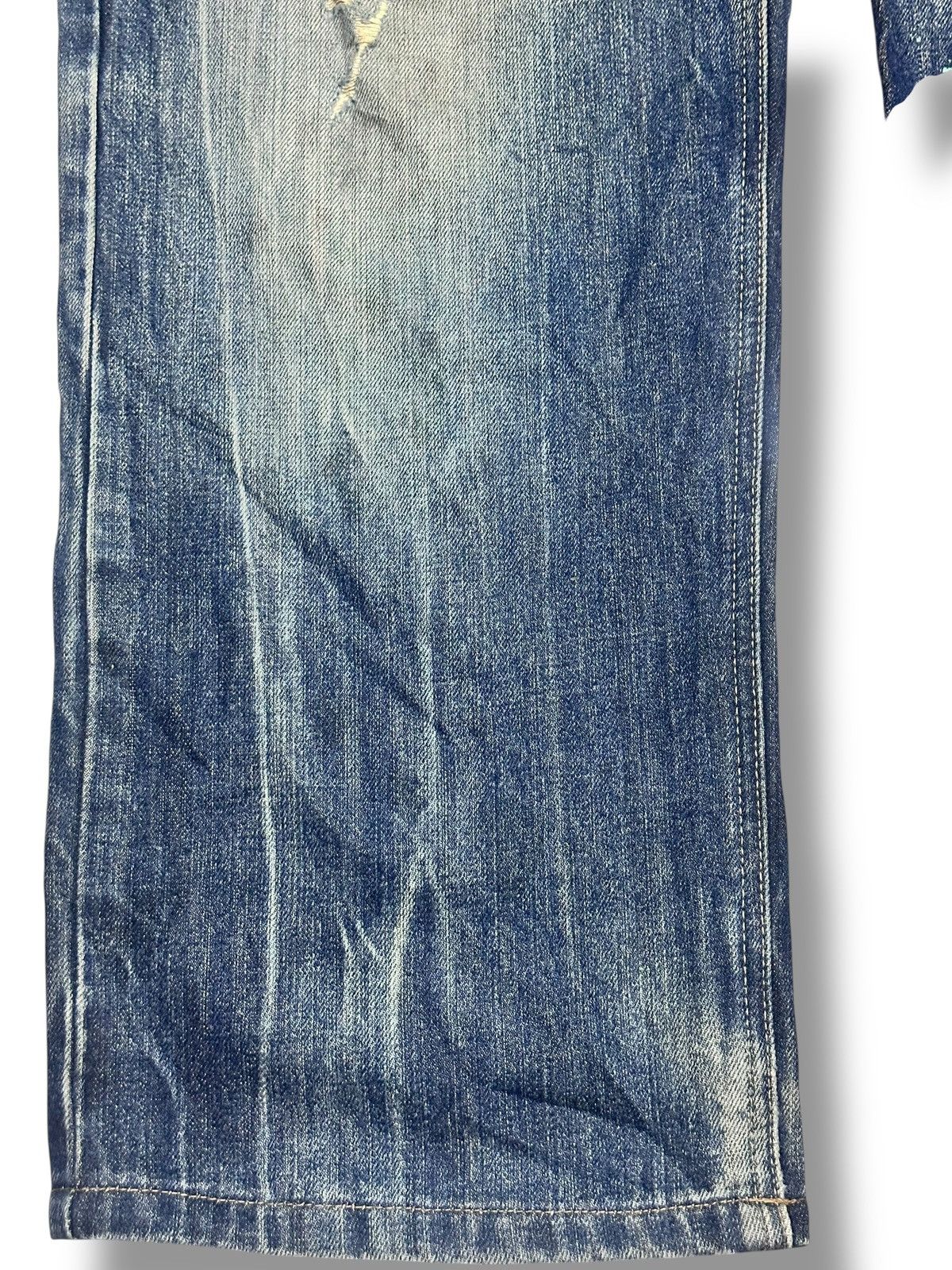 Edwin Edwin Exclusive Vintage Baggy Loose Distressed & Faded Wash Size US 34 / EU 50 - 10 Thumbnail