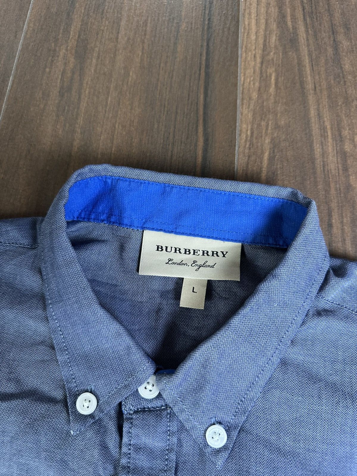 Burberry Burberry Shirt Button Up Size US L / EU 52-54 / 3 - 3 Thumbnail