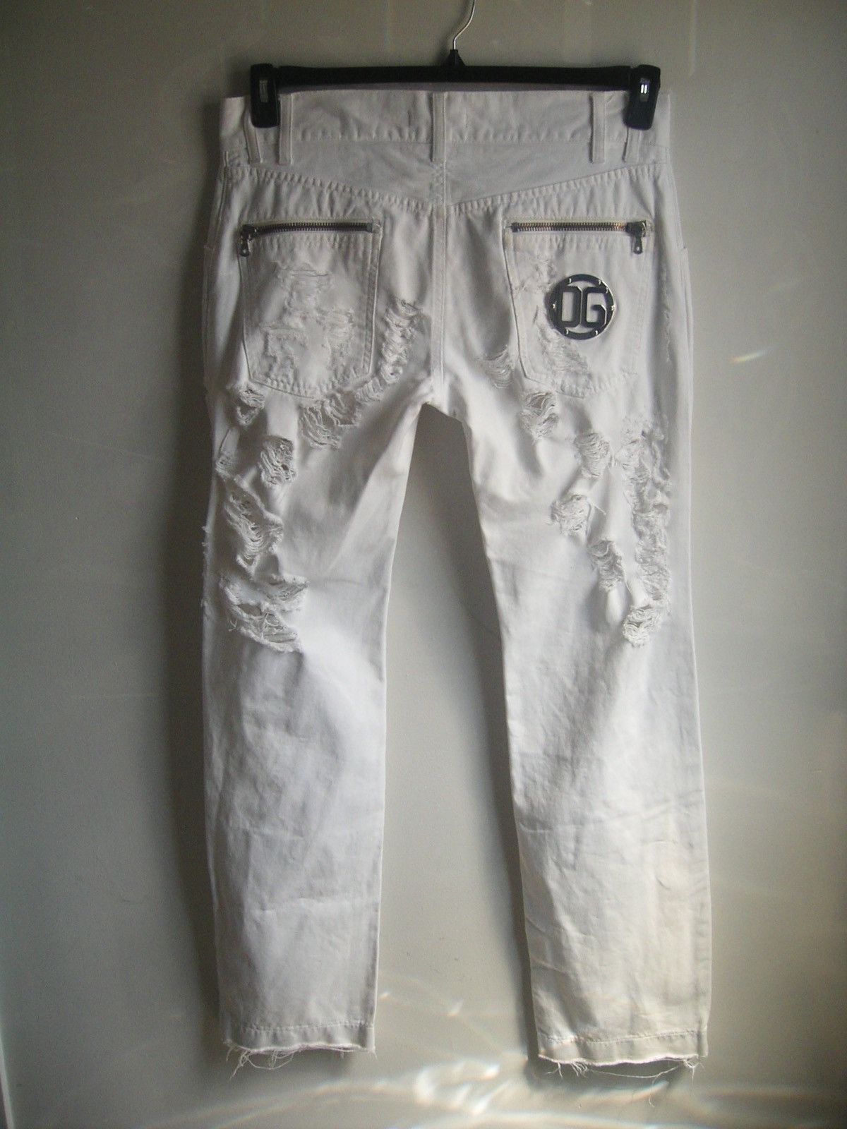 Dolce & Gabbana SS06 Dolce & Gabbana Destroyed Distressed Jeans Size US 34 / EU 50 - 7 Thumbnail