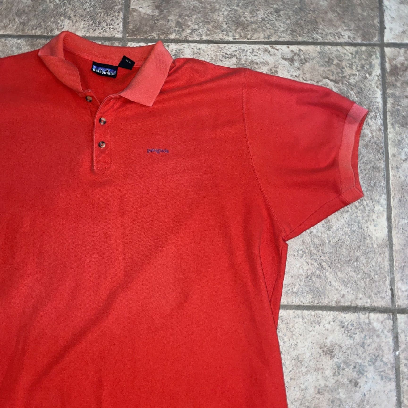 Patagonia Patagonia Golf Shirt Mens Size XL Red 100% Cotton Polo Size US XL / EU 56 / 4 - 2 Thumbnail
