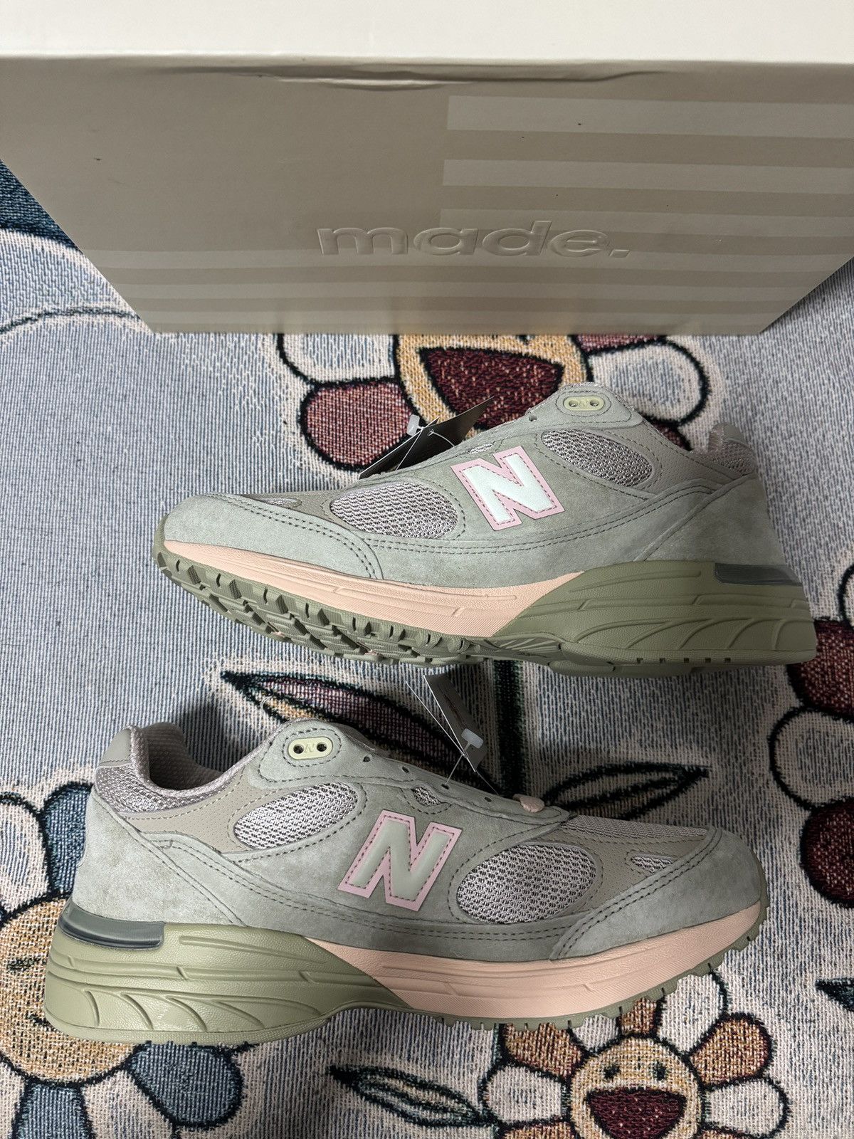 Joe Freshgoods NEW BALANCE X JFG 993 PERFORMANCE ART SAGE Size US 9.5 / EU 42-43 - 4 Thumbnail