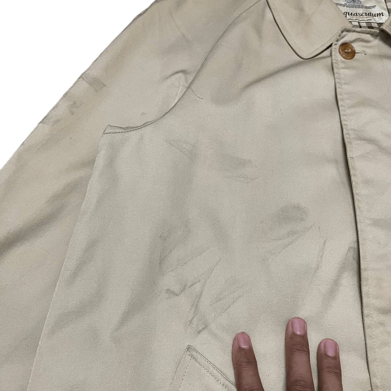 Aquascutum Vintage Aquascutum of London Trench Coat Checkered Size US M / EU 48-50 / 2 - 6 Thumbnail