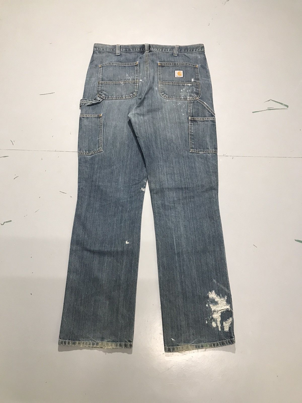 Carhartt Vintage Carhartt double knee painted denim Size US 38 / EU 54 - 2 Thumbnail