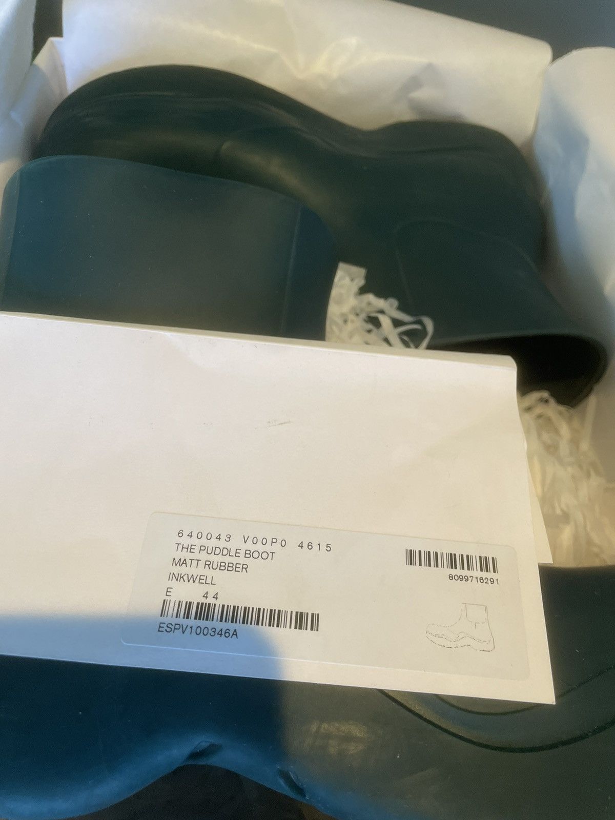 Bottega Veneta Bottega Veneta Puddle Boots - Inkwell Size US 11.5 / EU 44-45 - 4 Thumbnail